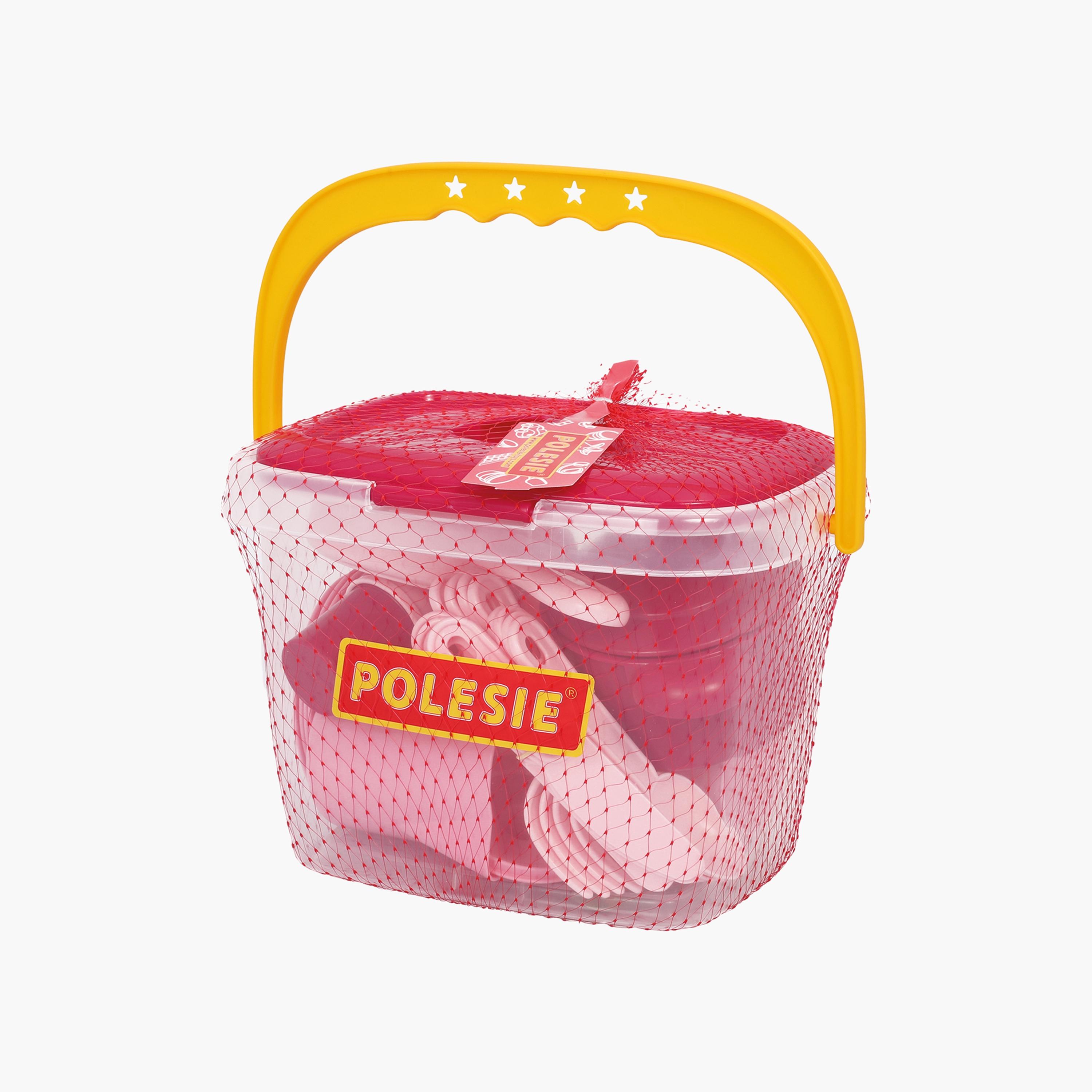 مجموعة لعب دلو مطبخ ناستينكا 28 قطعة من بوليسي-toys-roleplay-kitchensets-image-1