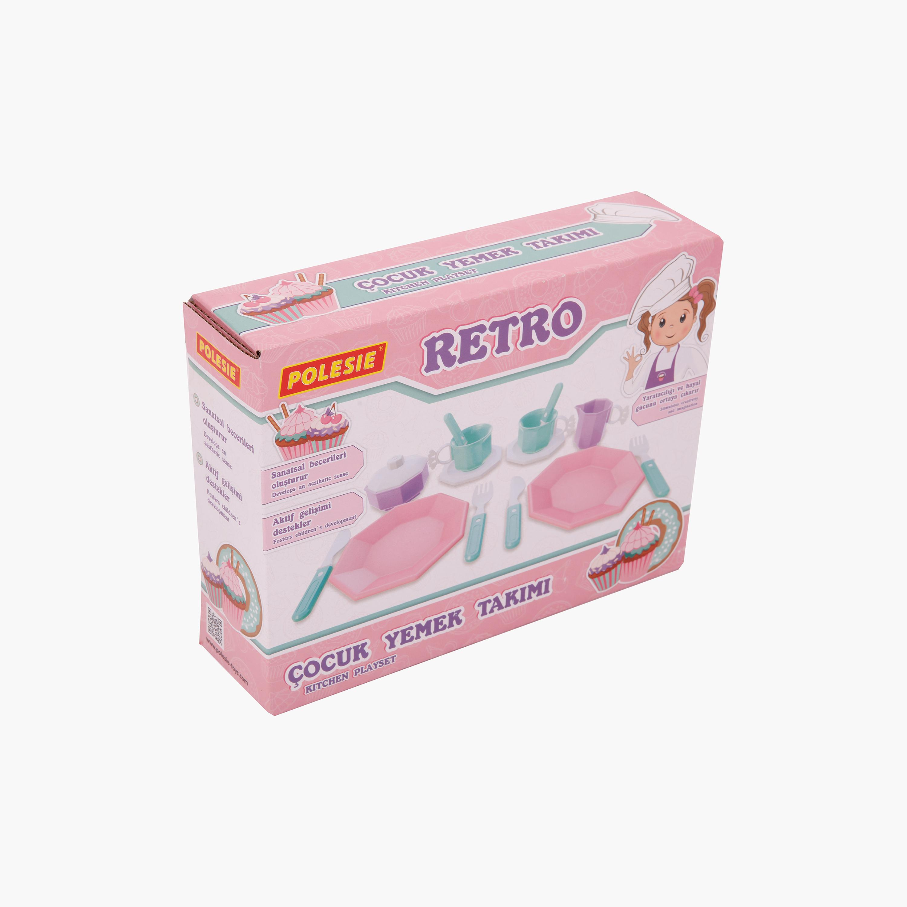 مجموعة ألعاب أدوات مطبخ 19 قطعة من بوليسي-toys-roleplay-kitchensets-image-1
