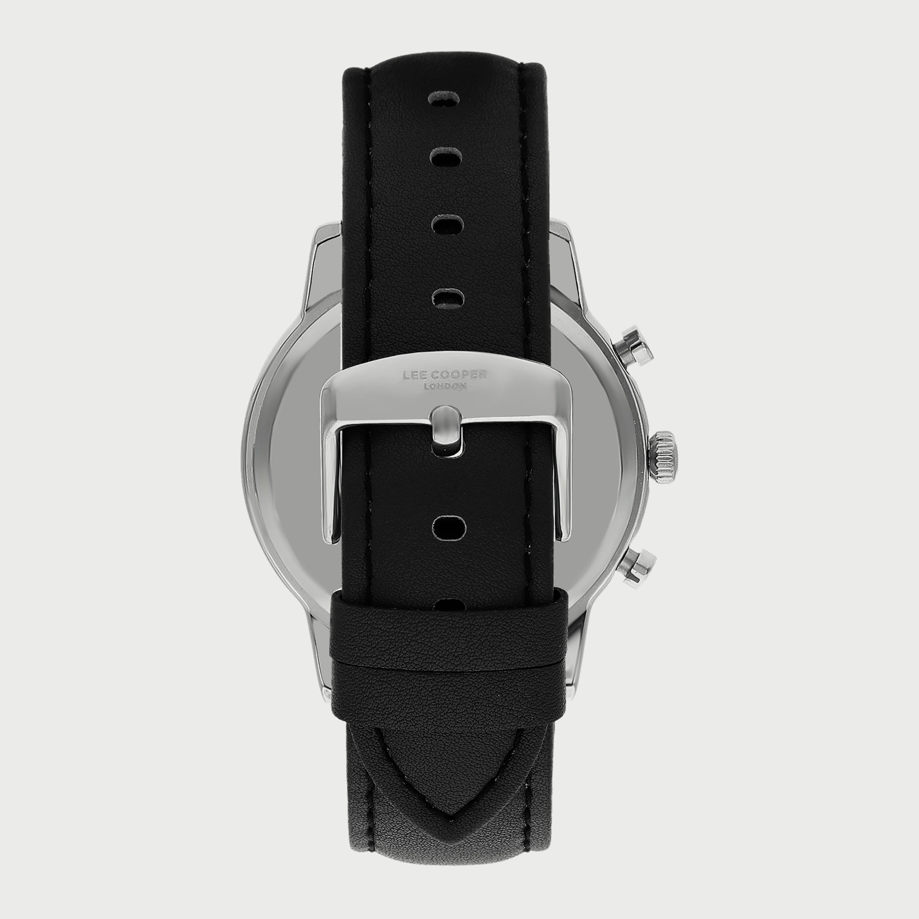  LC07083.332 "ساعة" لي كوبر للرجال بسوار اسود مع كرونوغراف جلدي-men-watchesandjewellery-watches-image-3