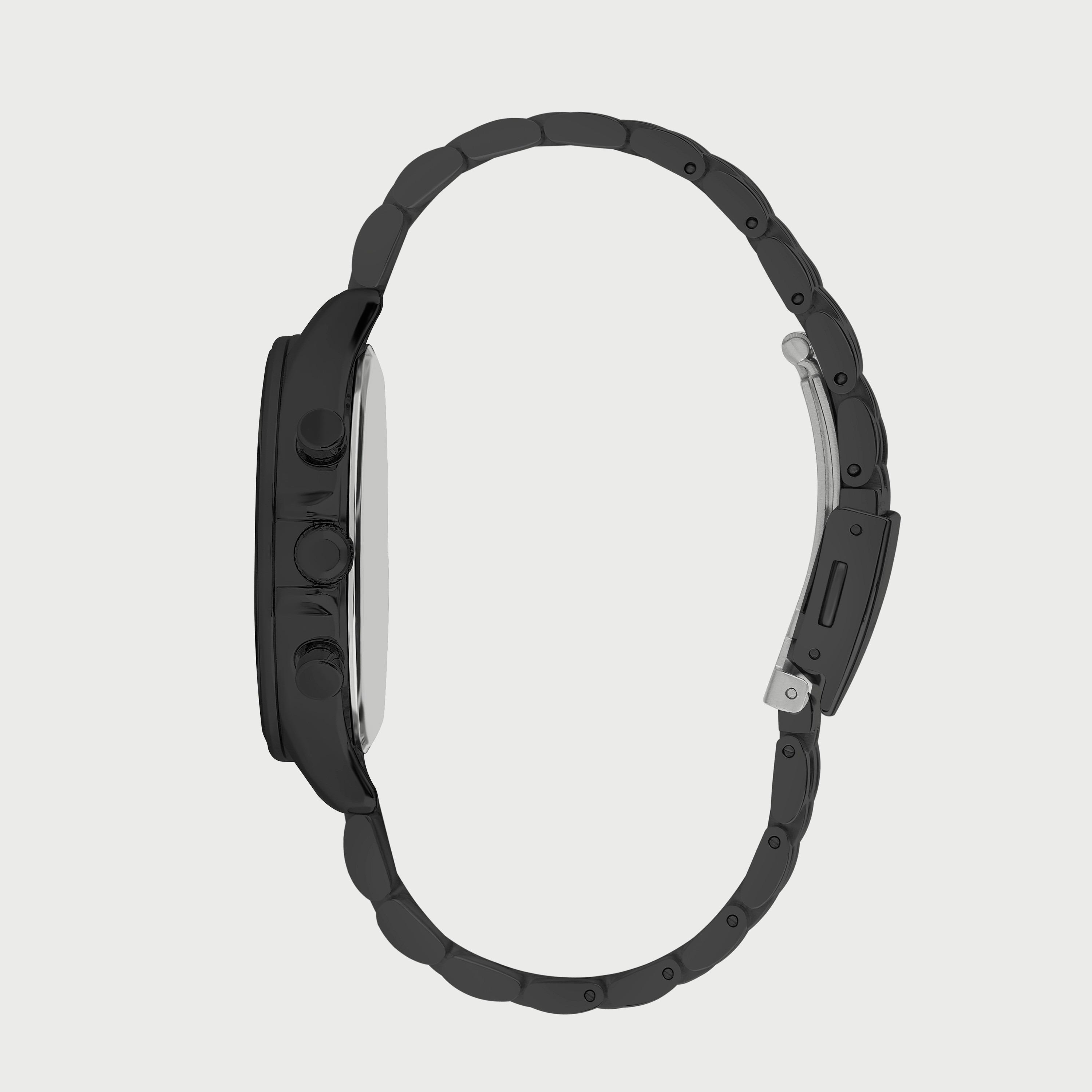  LC07380.660 "ساعة" لي كوبر للرجال بسوار غون ميتال مع كرونوغراف معدني-men-watchesandjewellery-watches-image-2