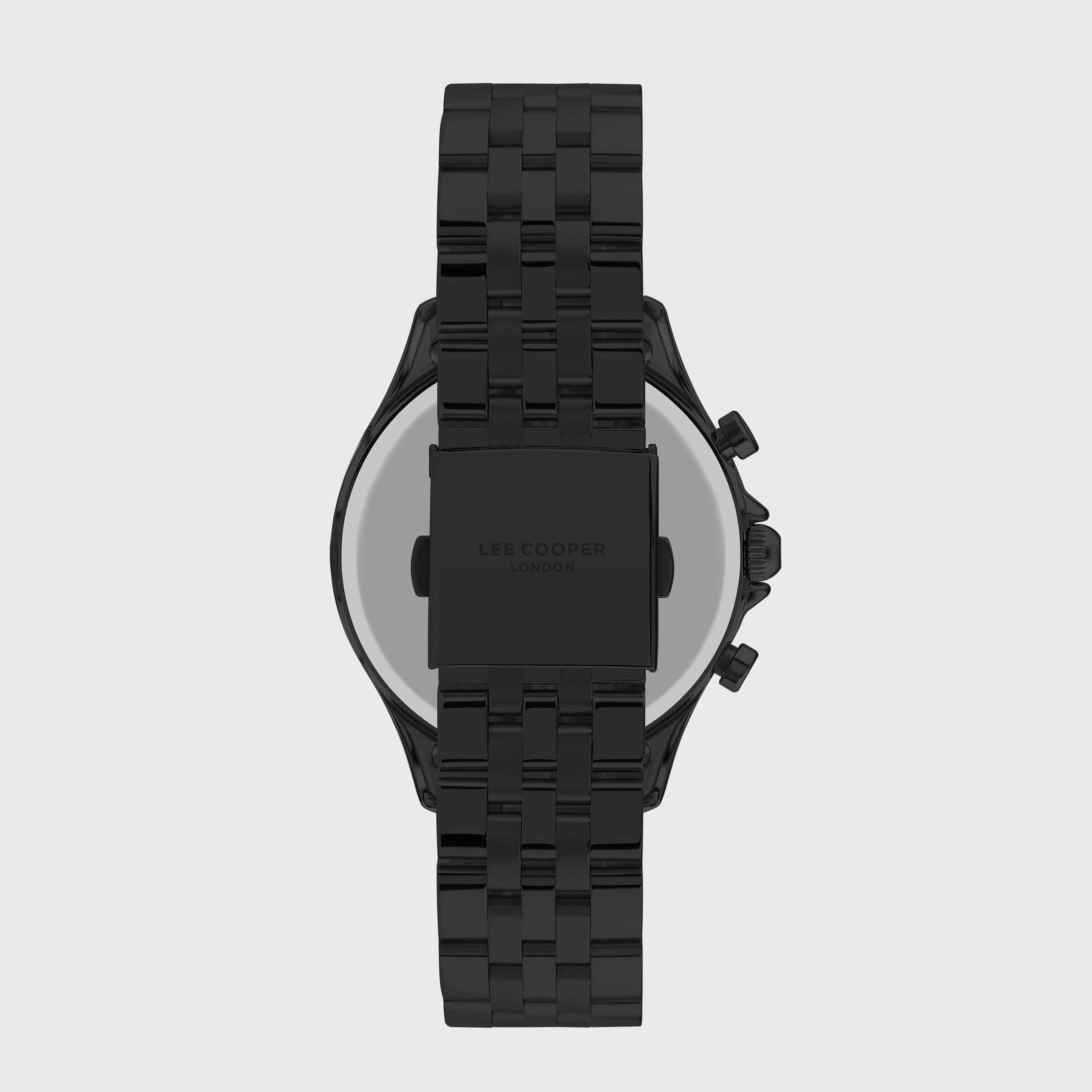  LC07380.660 "ساعة" لي كوبر للرجال بسوار غون ميتال مع كرونوغراف معدني-men-watchesandjewellery-watches-image-3