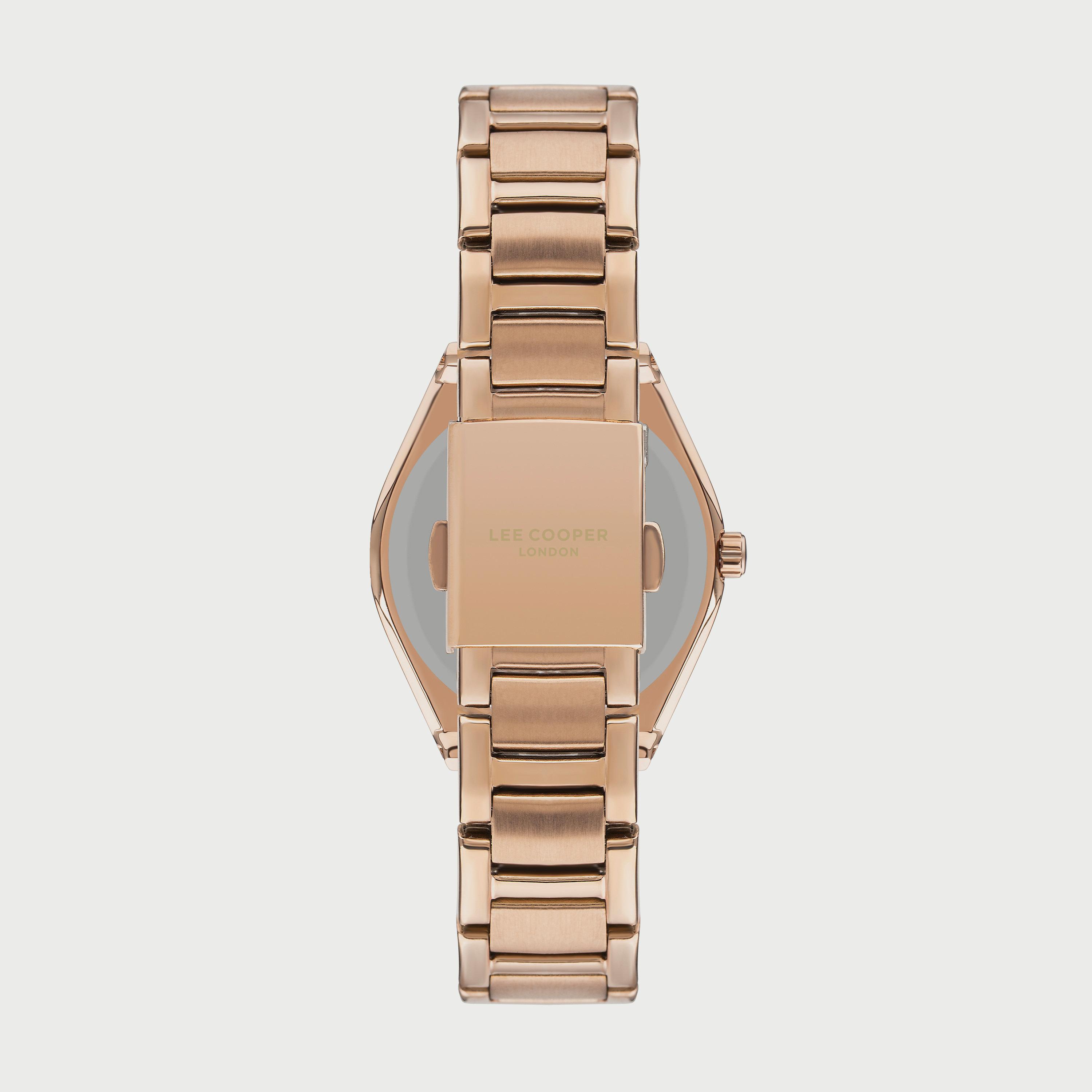  LC07335.430 "ساعة" انالوج من لي كوبر للنساء بسوار معدني مع لون ذهبي وردي-women-watchesandjewellery-watches-image-3