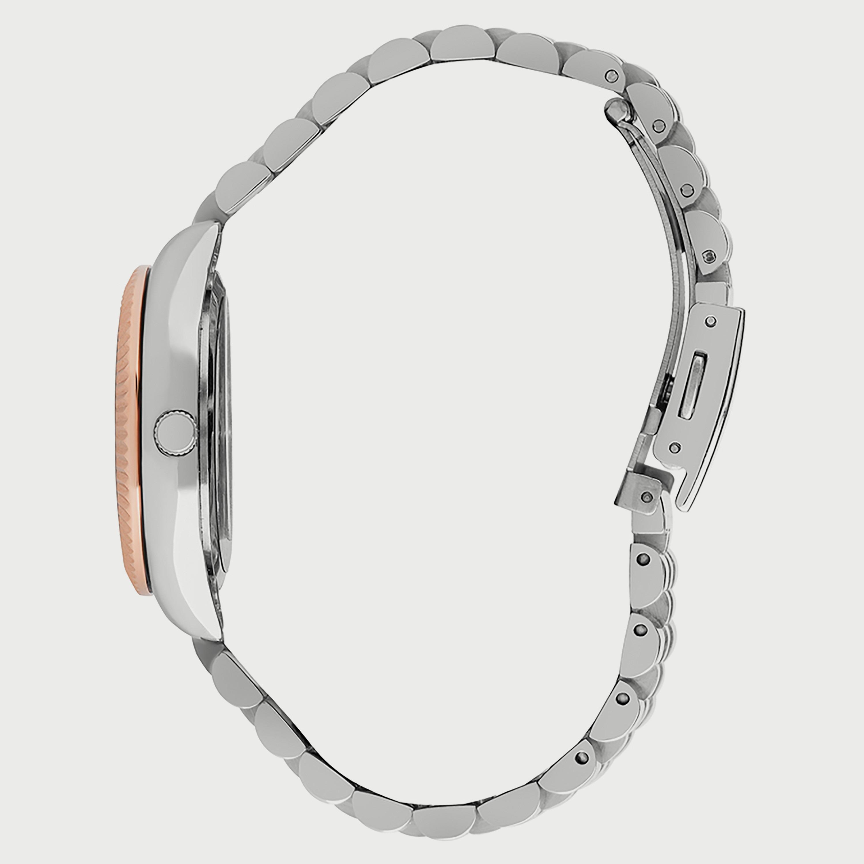  LC07326.530 "ساعة" انالوج من لي كوبر للنساء بسوار معدني مع لون فضي وذهبي وردي-women-watchesandjewellery-watches-image-2