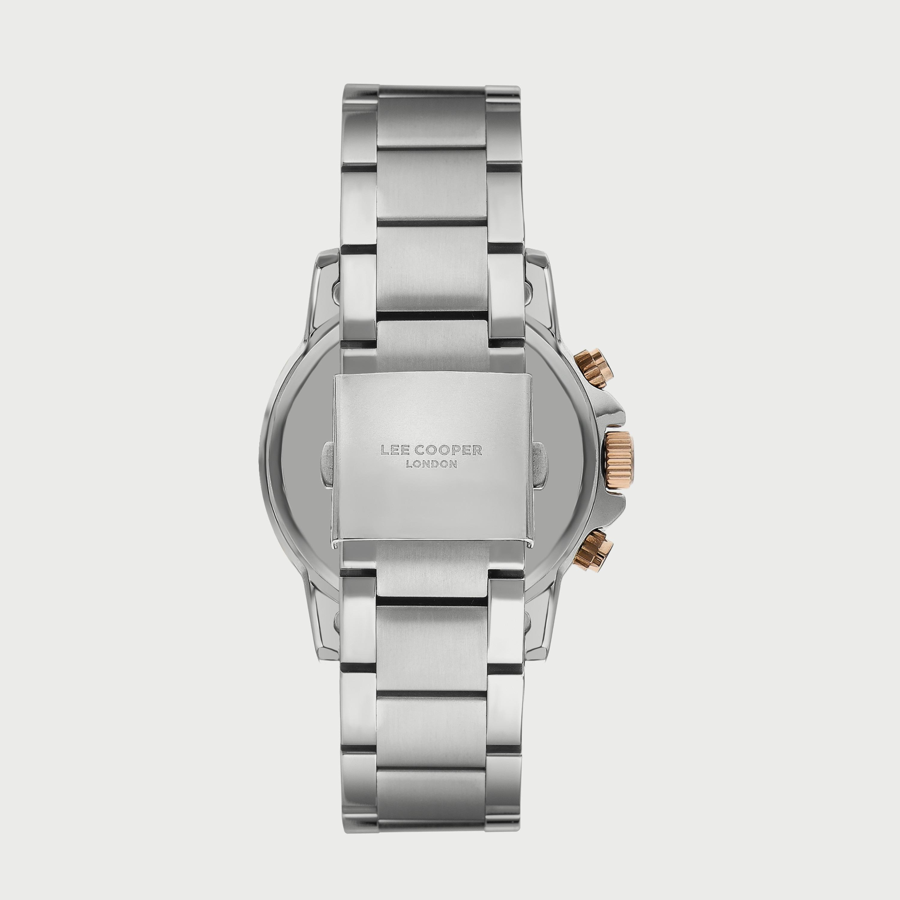  LC07424.550 "ساعة" لي كوبر للرجال بسوار فضي مع كرونوغراف معدني-men-watchesandjewellery-watches-image-3