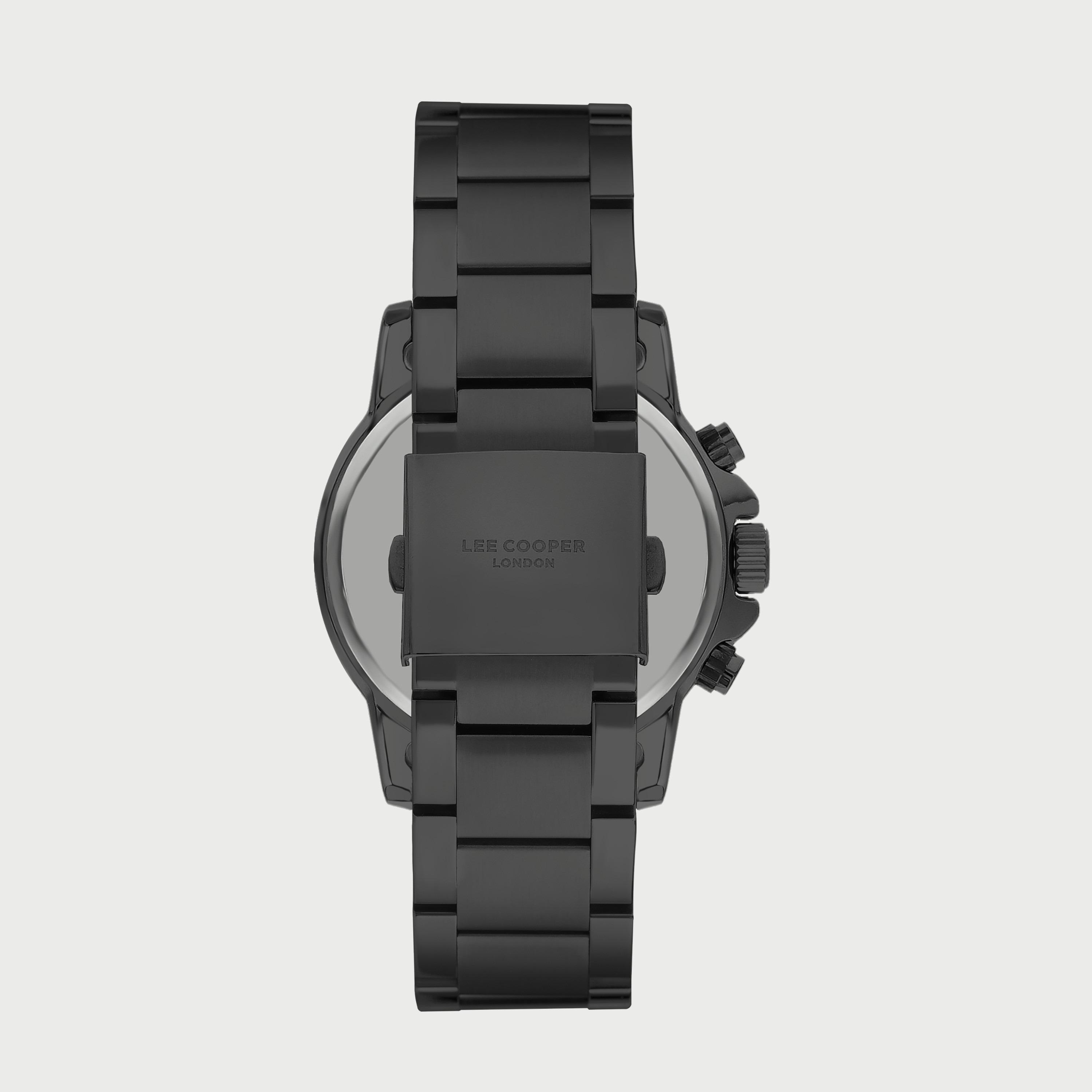  LC07424.090 "ساعة" لي كوبر للرجال بسوار غون ميتال مع كرونوغراف معدني-men-watchesandjewellery-watches-image-3