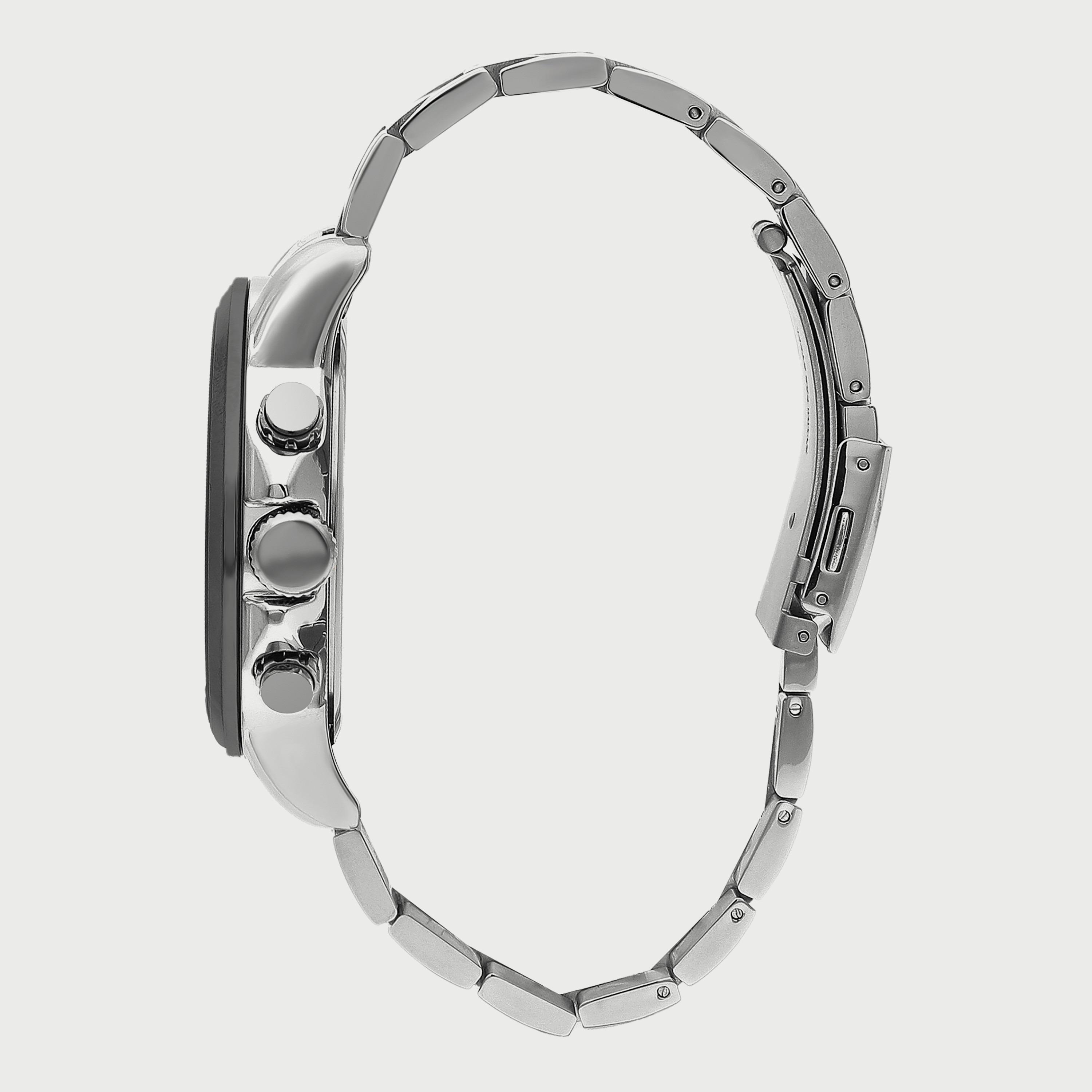  LC07424.390 "ساعة" لي كوبر للرجال بسوار فضي مع كرونوغراف معدني-men-watchesandjewellery-watches-image-2
