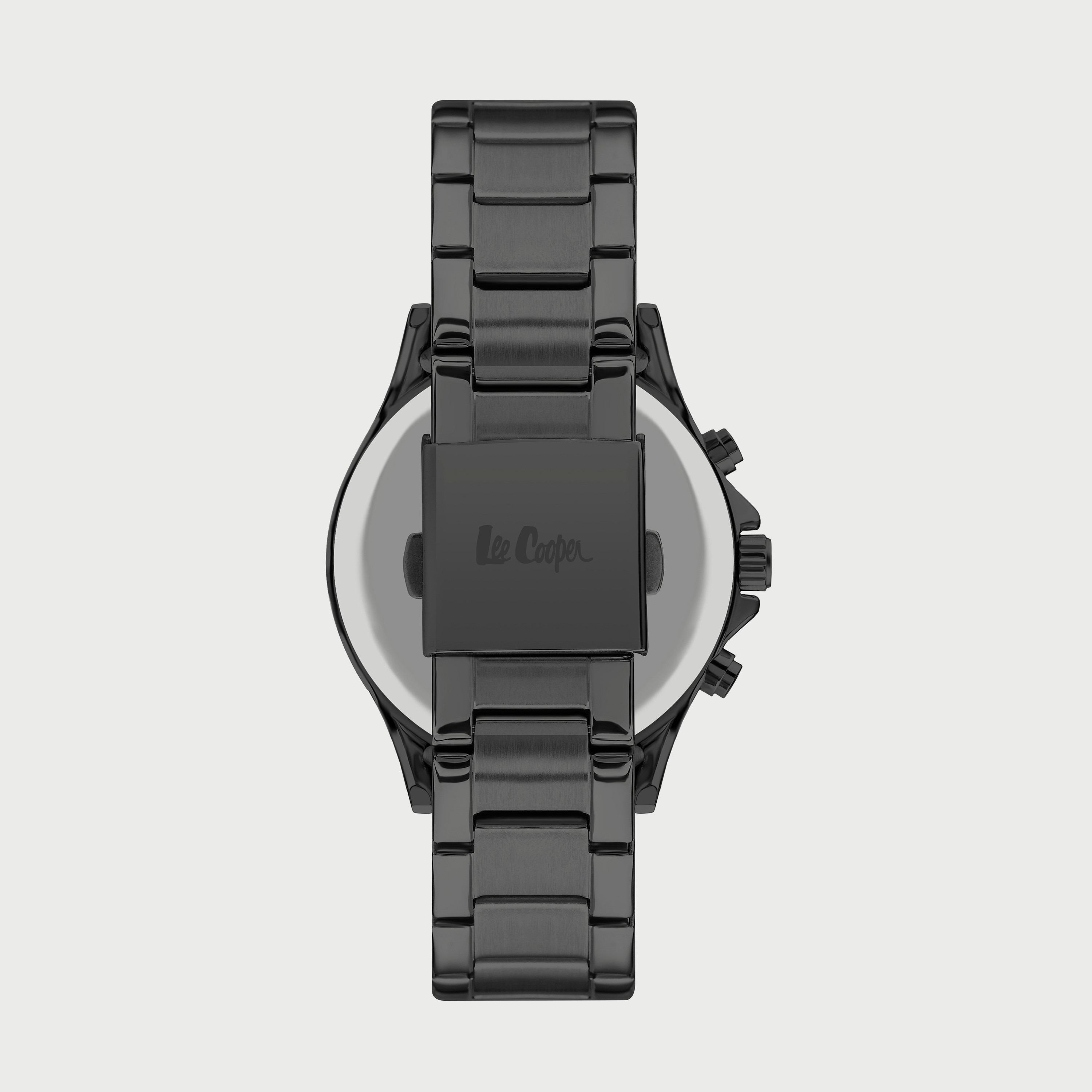 LC07362.090 "ساعة" لي كوبر للرجال بسوار غون ميتال مع كرونوغراف معدني-men-watchesandjewellery-watches-image-3
