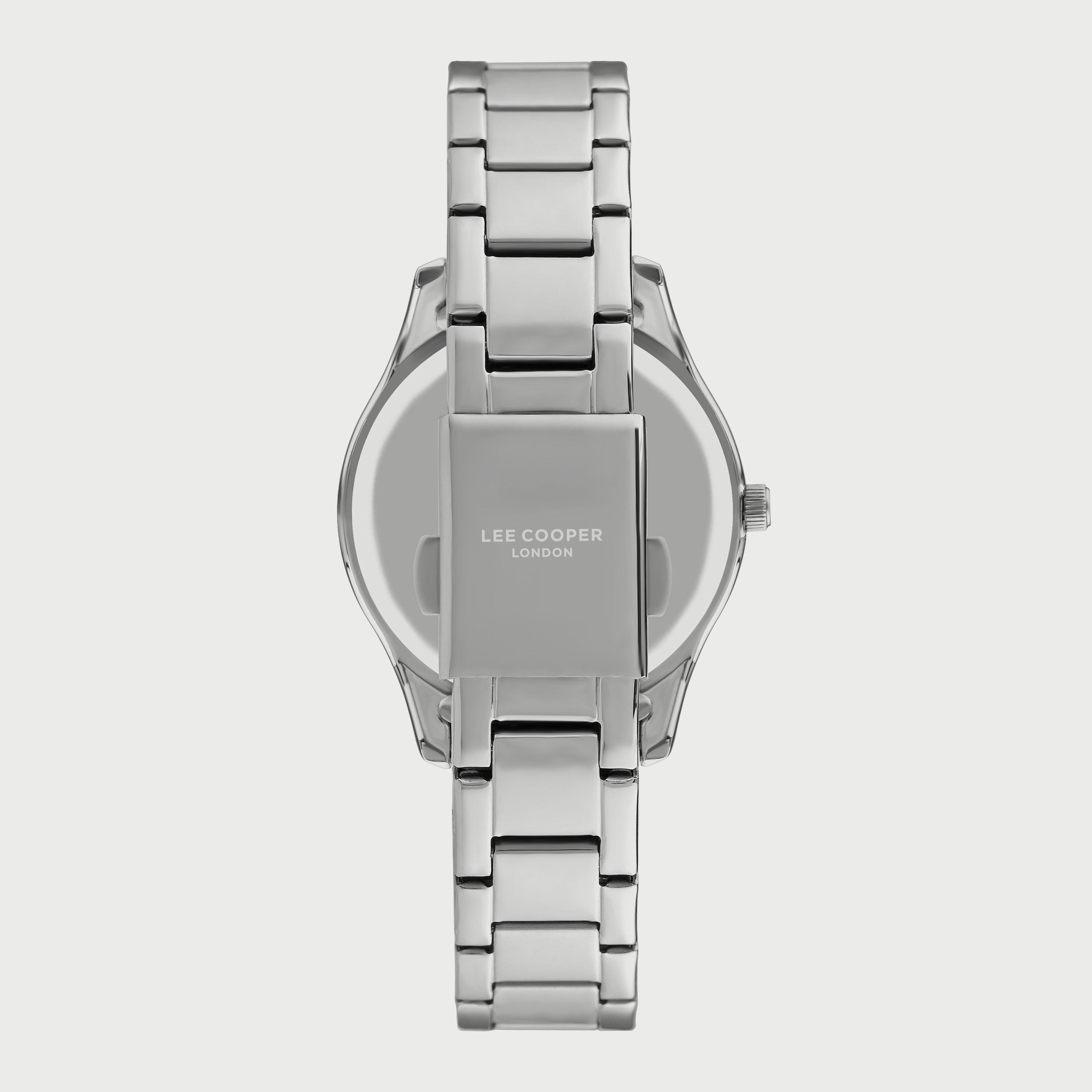 Lee Cooper Women's Silver Analog Metal Strap Watch LC07390.330-women-watchesandjewellery-watches-image-3
