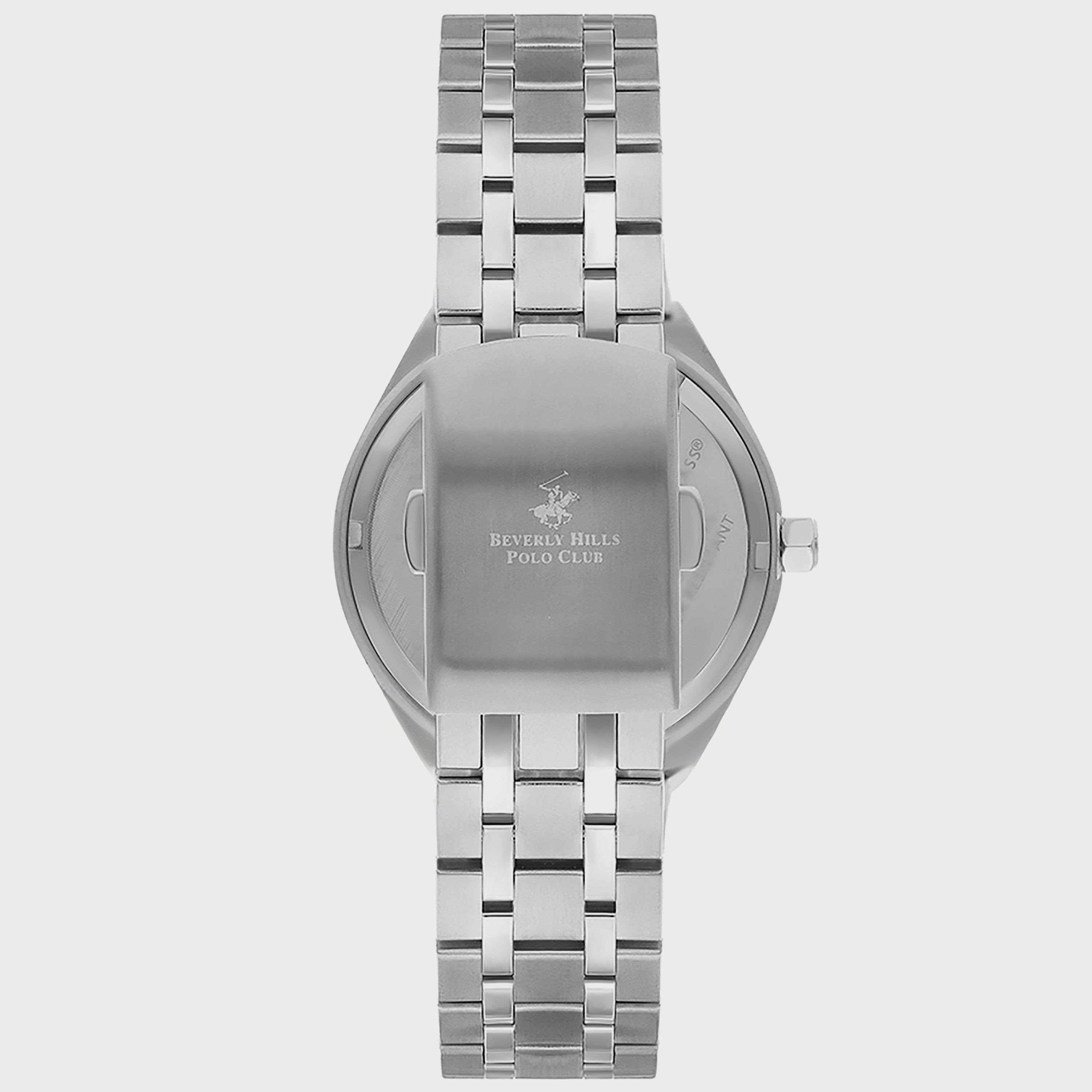  BP3274X.320 "ساعة" أنالوج من بيفرلي هيلز بولو كلوب للنساء بسوار معدني فضي-women-watchesandjewellery-watches-image-3