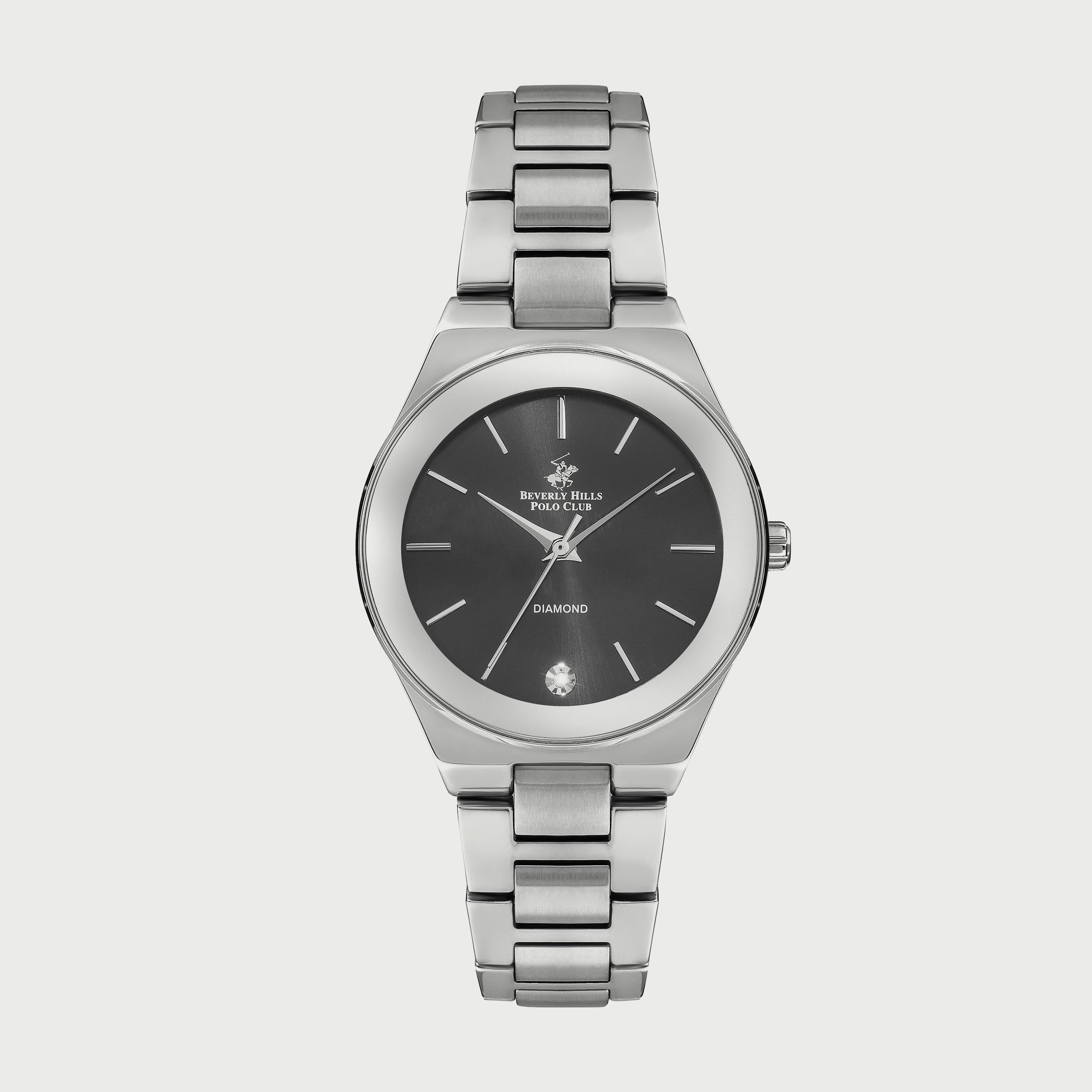  BP3229X.350 "ساعة" أنالوج من بيفرلي هيلز بولو كلوب للنساء بسوار معدني فضي-women-watchesandjewellery-watches-image-1