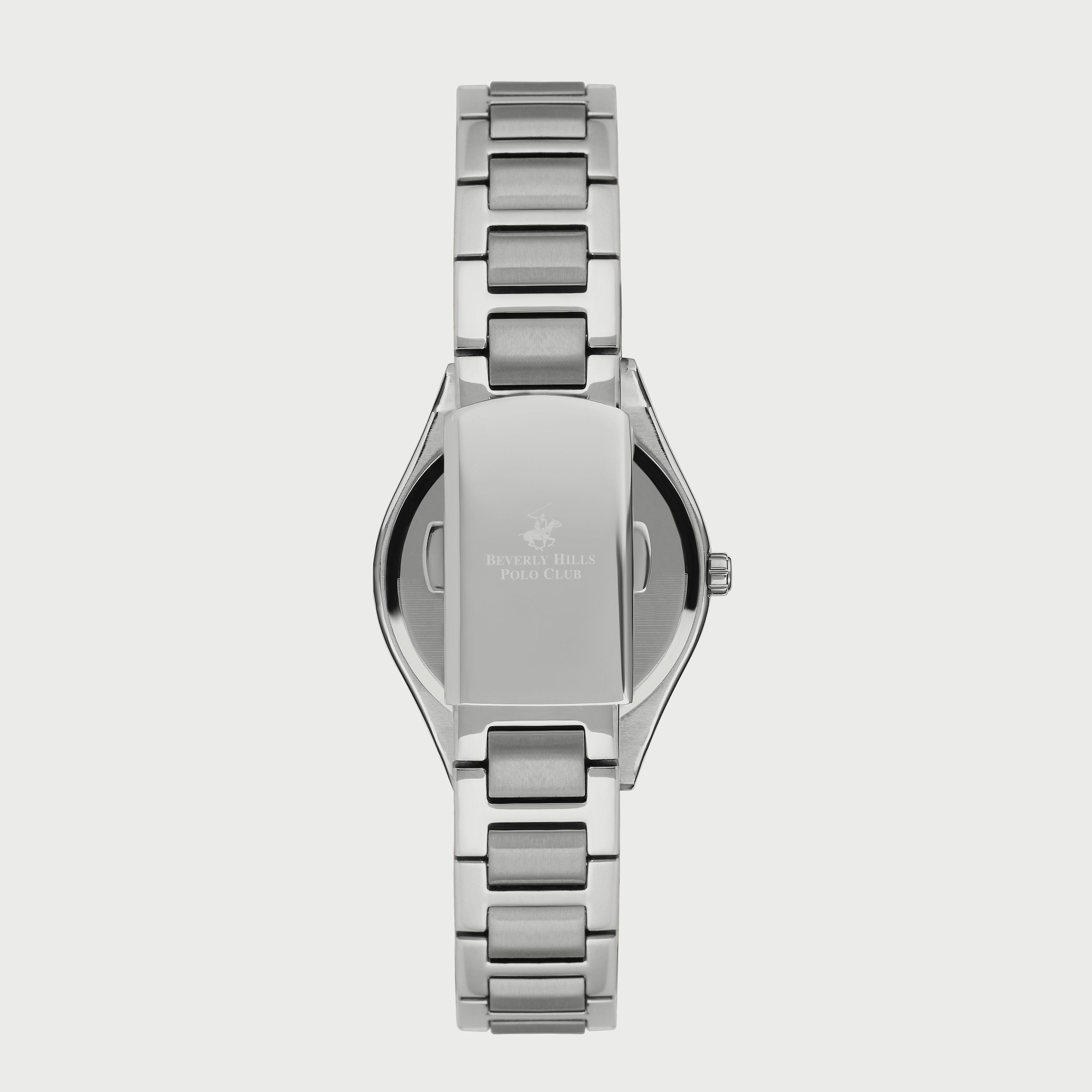  BP3229X.350 "ساعة" أنالوج من بيفرلي هيلز بولو كلوب للنساء بسوار معدني فضي-women-watchesandjewellery-watches-image-3
