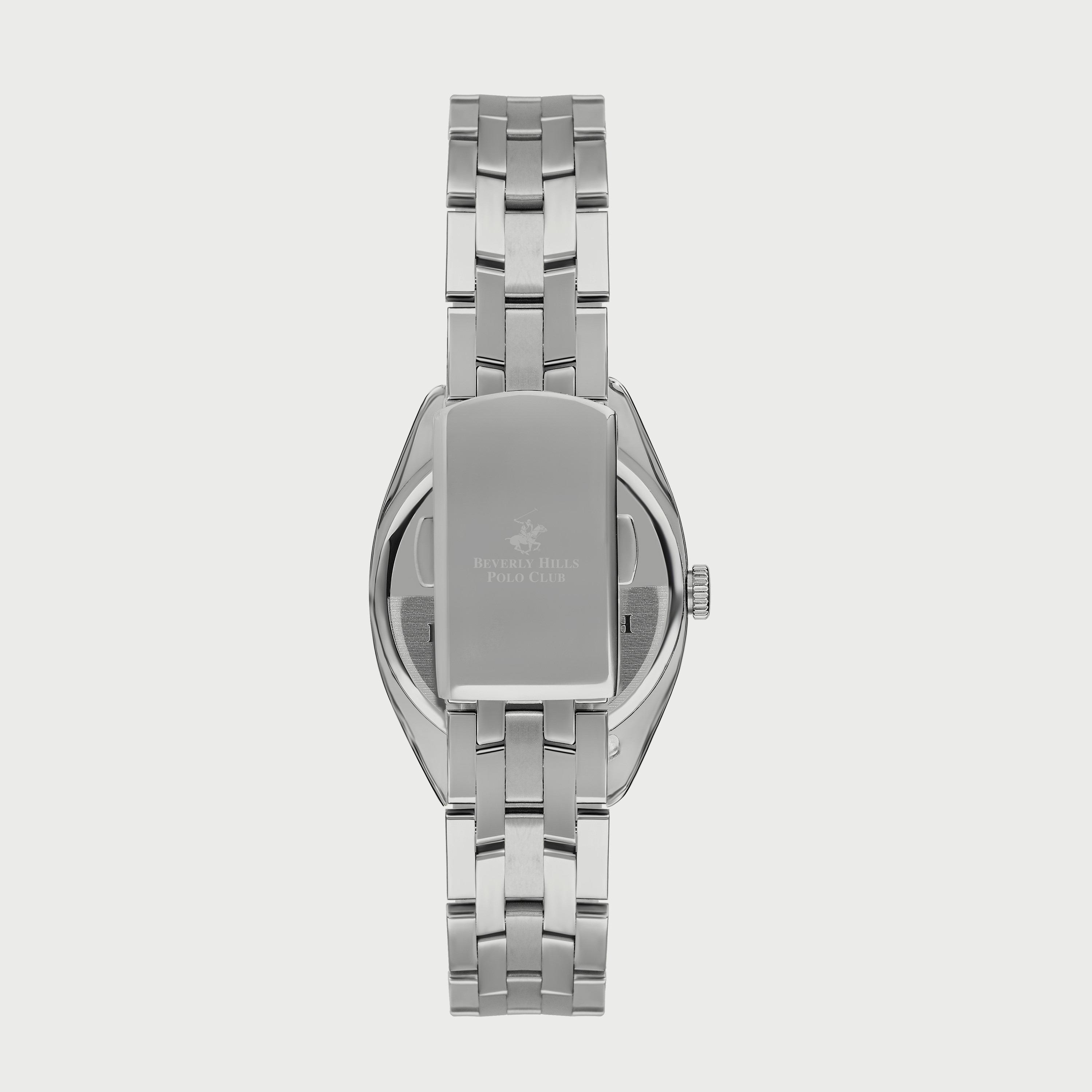  BP3270X.320 "ساعة" أنالوج من بيفرلي هيلز بولو كلوب للنساء بسوار معدني فضي-women-watchesandjewellery-watches-image-3