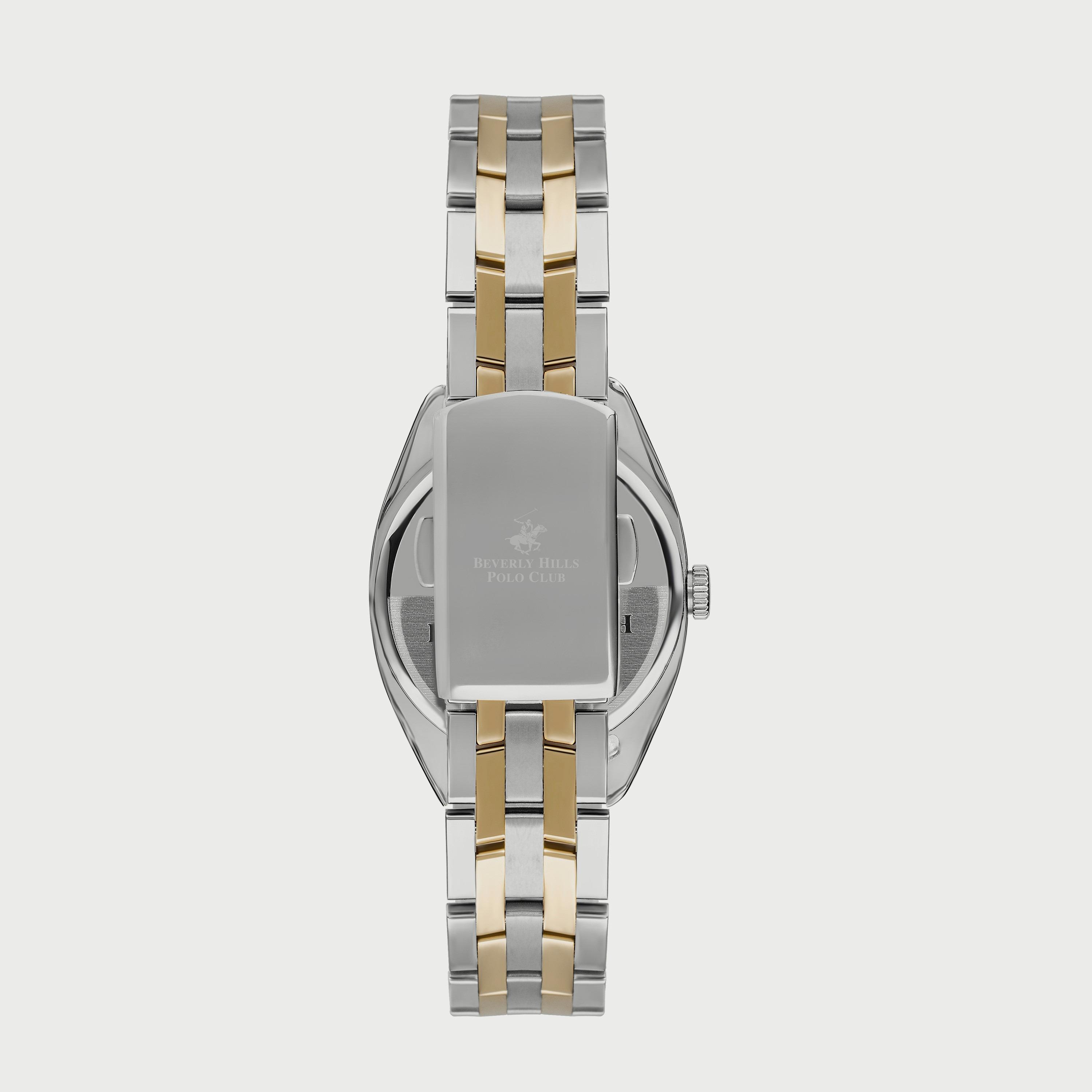 Beverly Hills Polo Club Women's Silver & Gold Analog Metal Strap Watch BP3270X.220-women-watchesandjewellery-watches-image-3