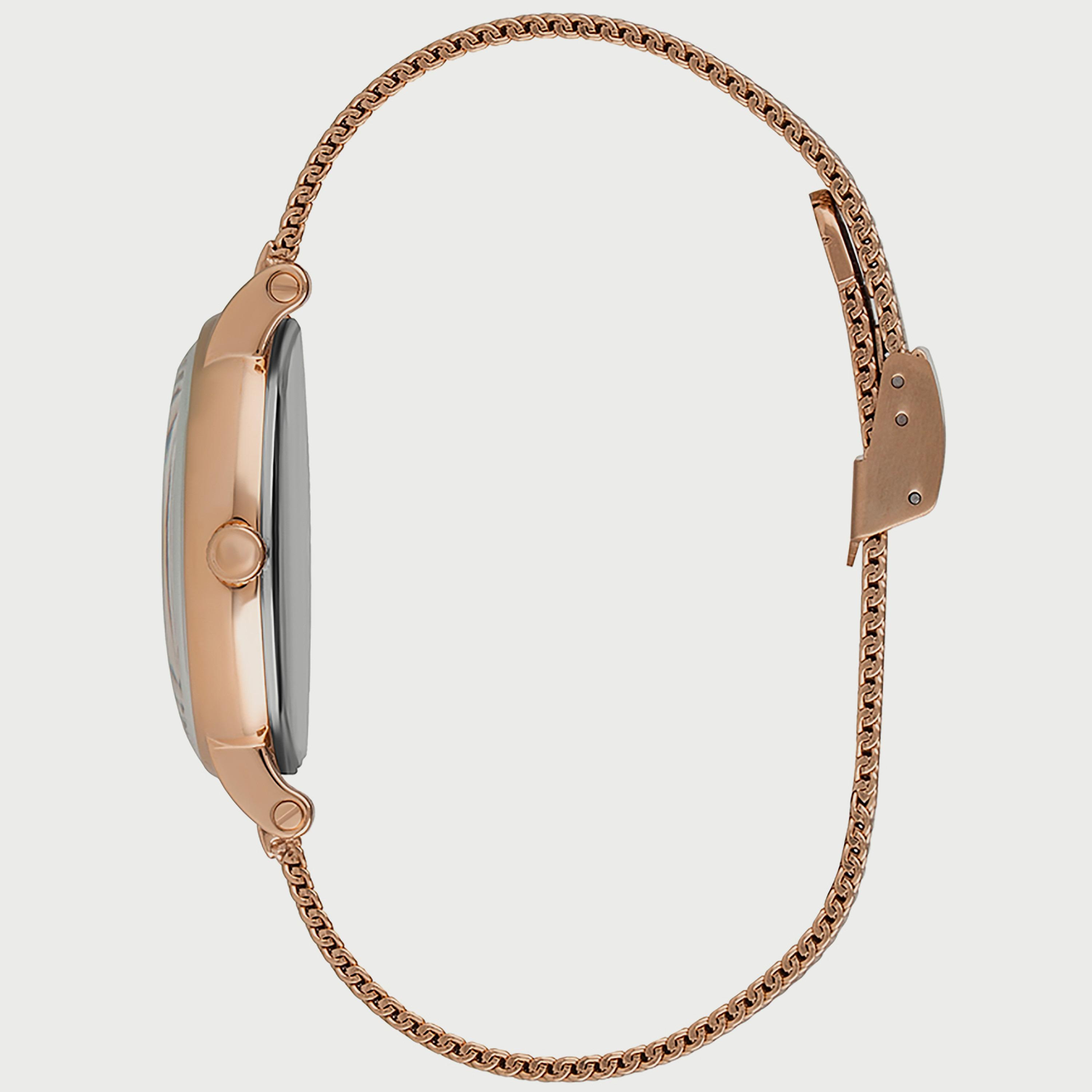  BP3252X.420 "ساعة" أنالوج من بيفرلي هيلز بولو كلوب للنساء بسوار شبكي ذهبي وردي-women-watchesandjewellery-watches-image-2