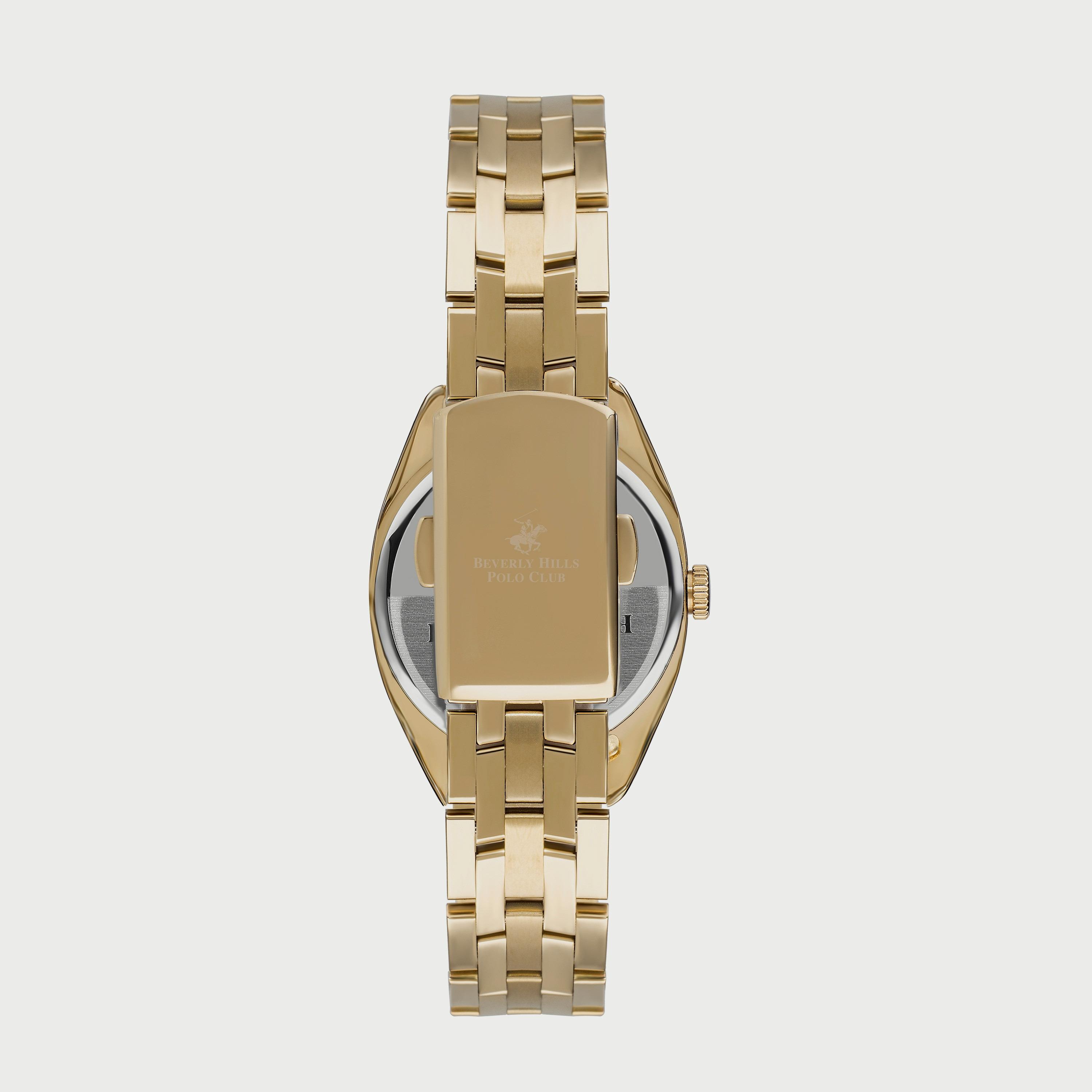  BP3270X.120 ساعة أنالوج من بيفرلي هيلز بولو كلوب للنساء بسوار معدني ذهبي-women-watchesandjewellery-watches-image-3