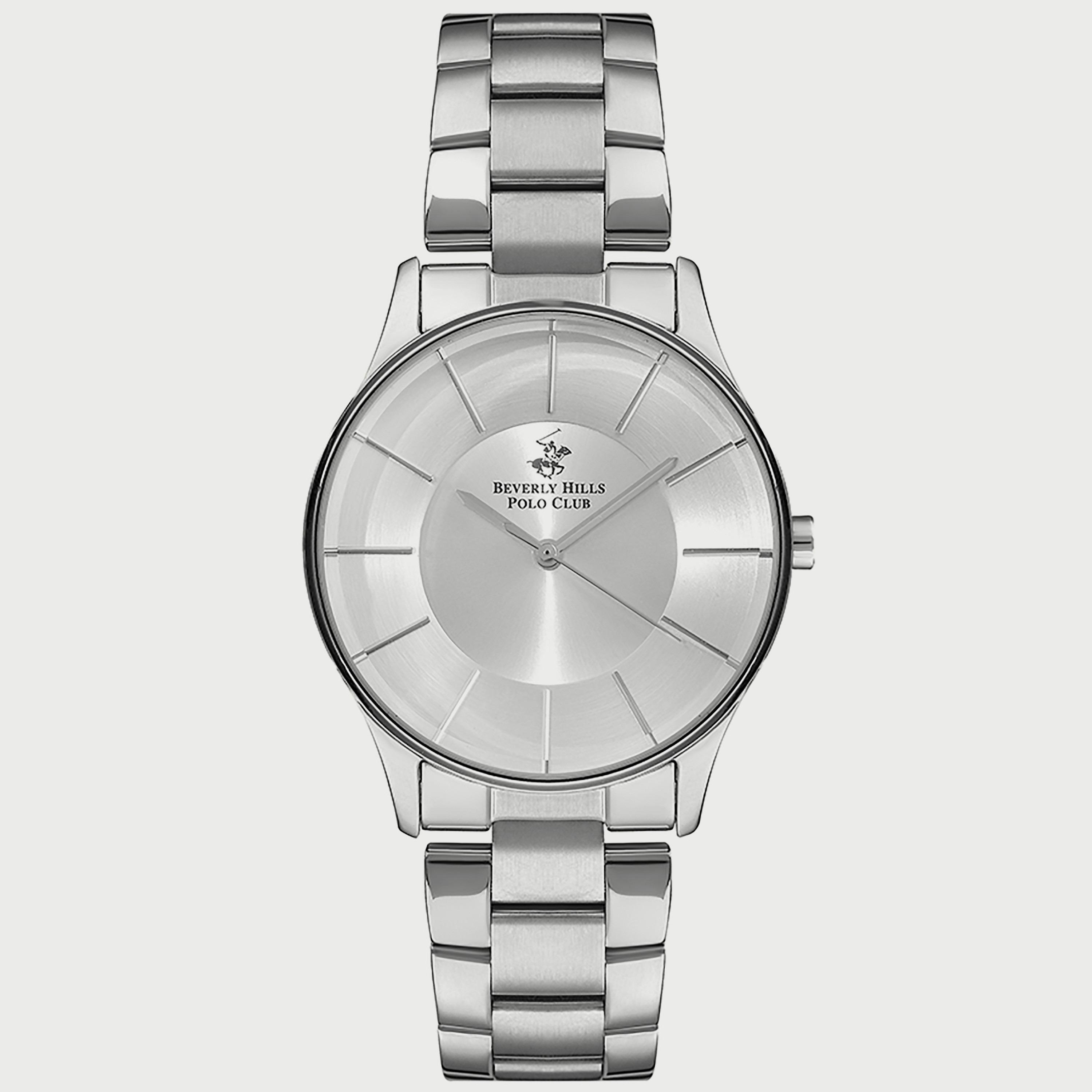  BP3286X.330 ساعة أنالوج من بيفرلي هيلز بولو كلوب للنساء بسوار معدني فضي-women-watchesandjewellery-watches-image-1