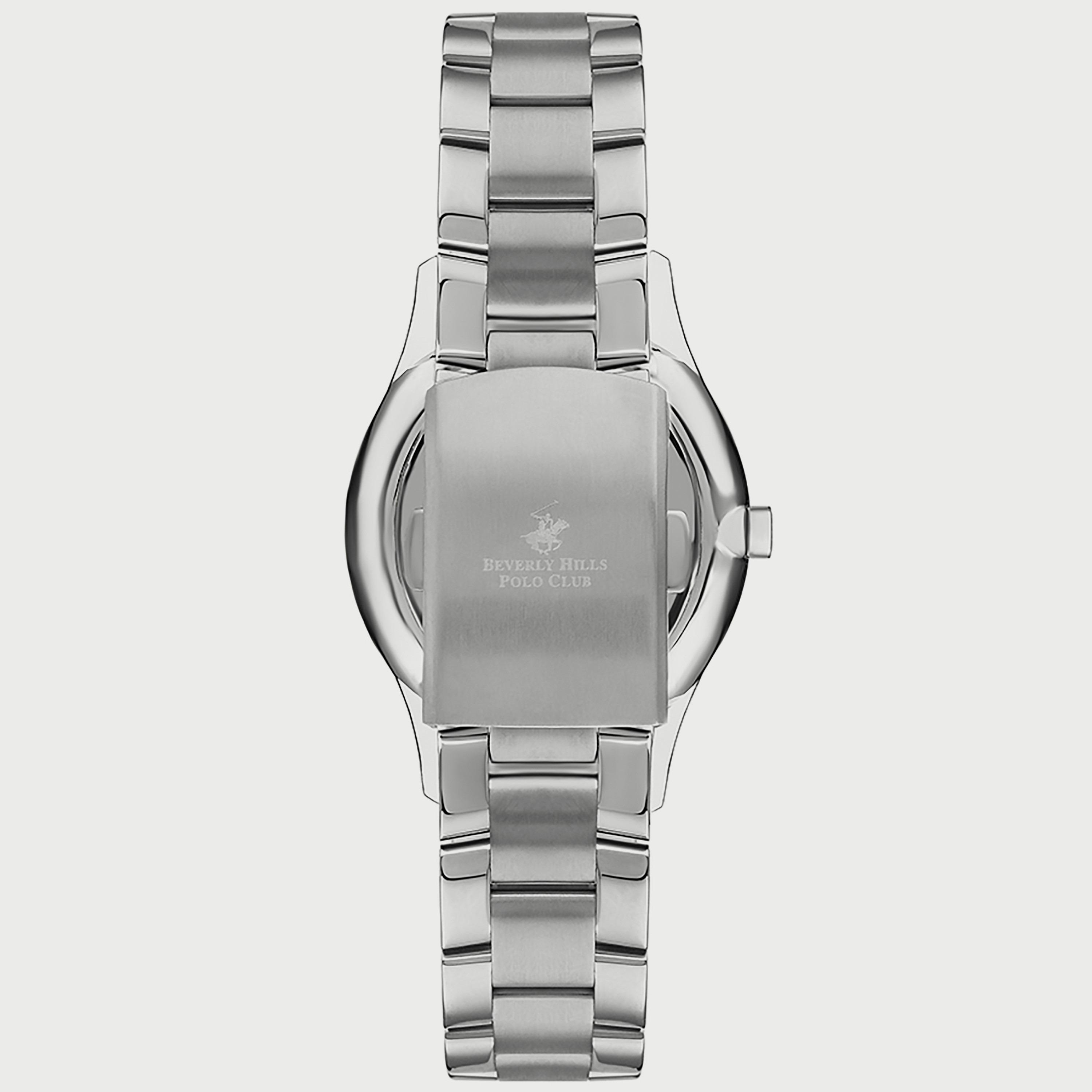  BP3286X.330 ساعة أنالوج من بيفرلي هيلز بولو كلوب للنساء بسوار معدني فضي-women-watchesandjewellery-watches-image-3