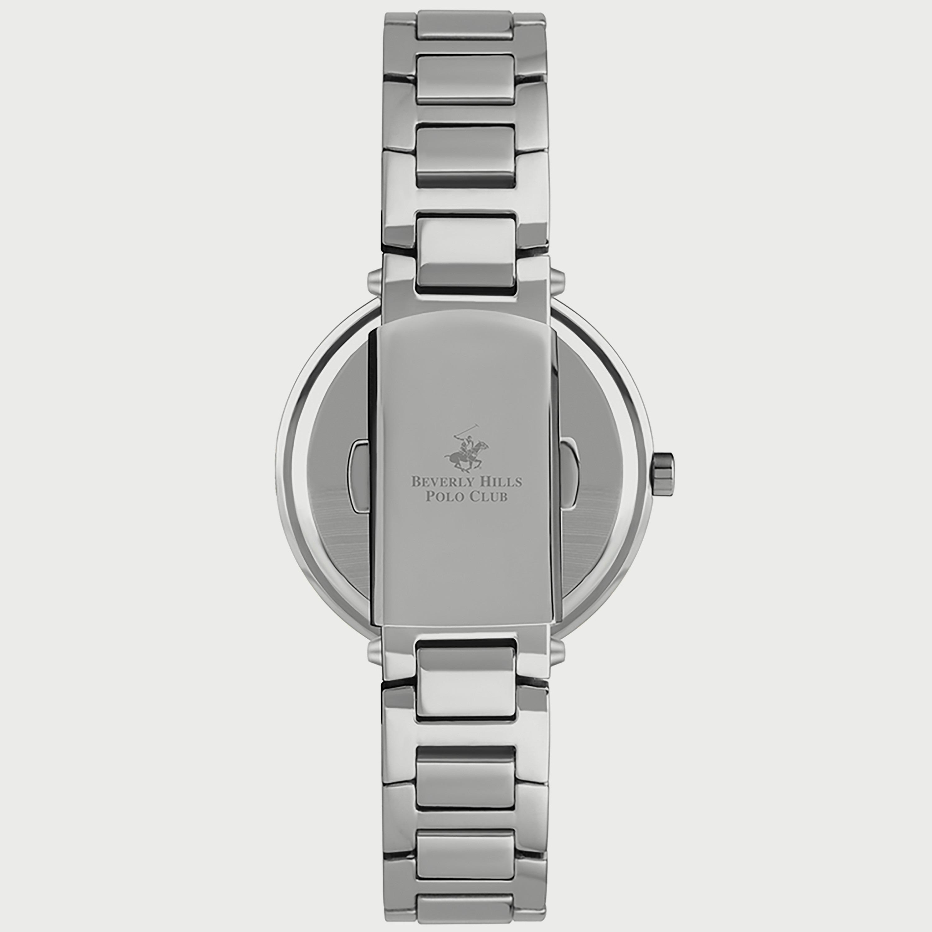  BP3294X.330 ساعة أنالوج من بيفرلي هيلز بولو كلوب للنساء بسوار معدني فضي-women-watchesandjewellery-watches-image-3