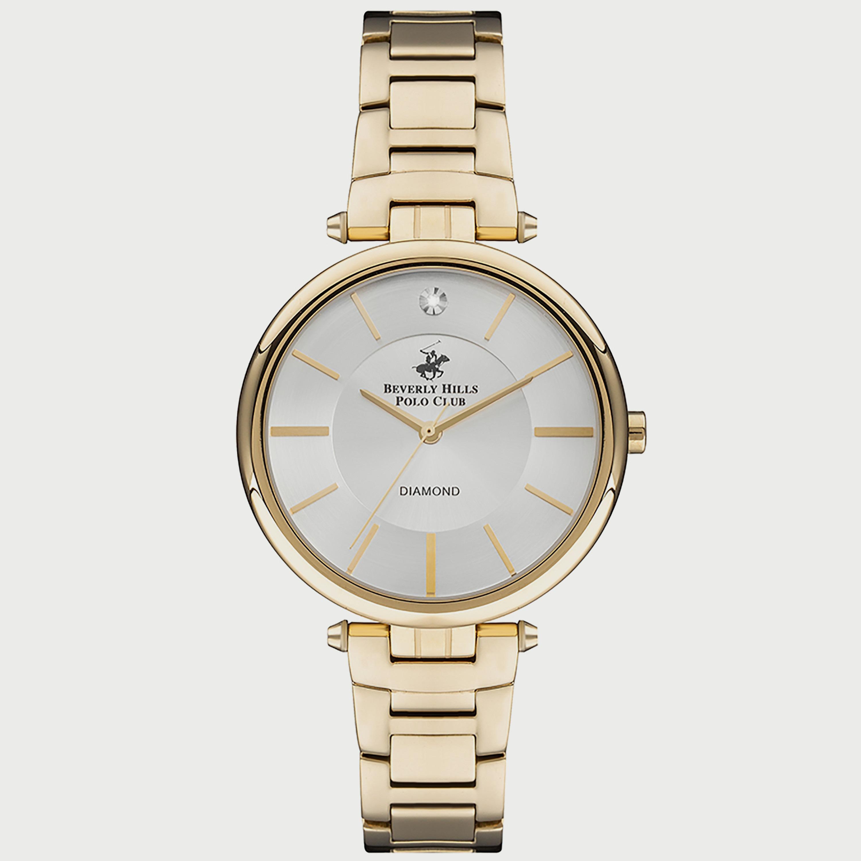  BP3294X.130 ساعة أنالوج من بيفرلي هيلز بولو كلوب للنساء بسوار معدني ذهبي-women-watchesandjewellery-watches-image-1