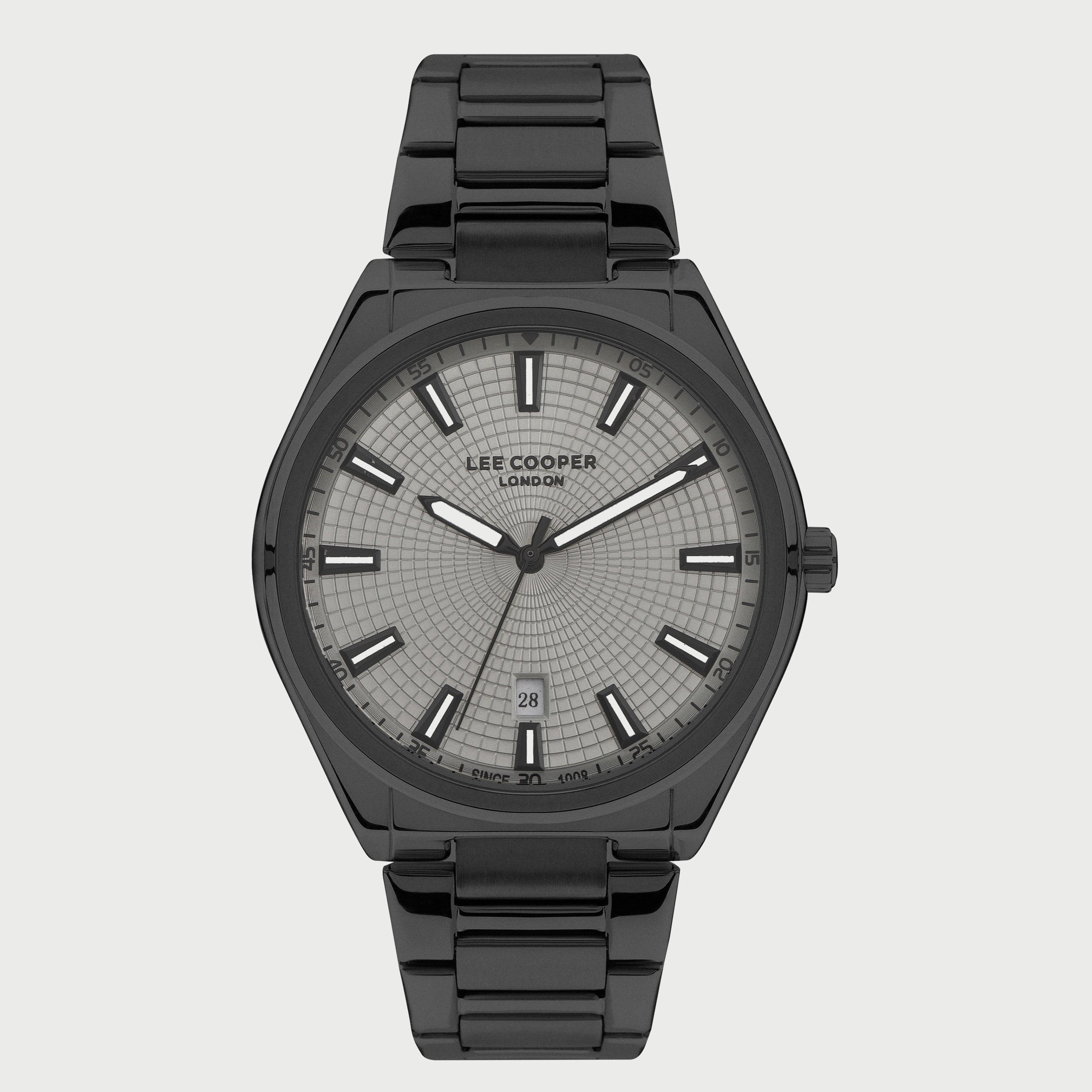  LC07336.660 ساعة انالوج من لي كوبر للرجال بسوار معدني مع لون اسود-men-watchesandjewellery-watches-image-1