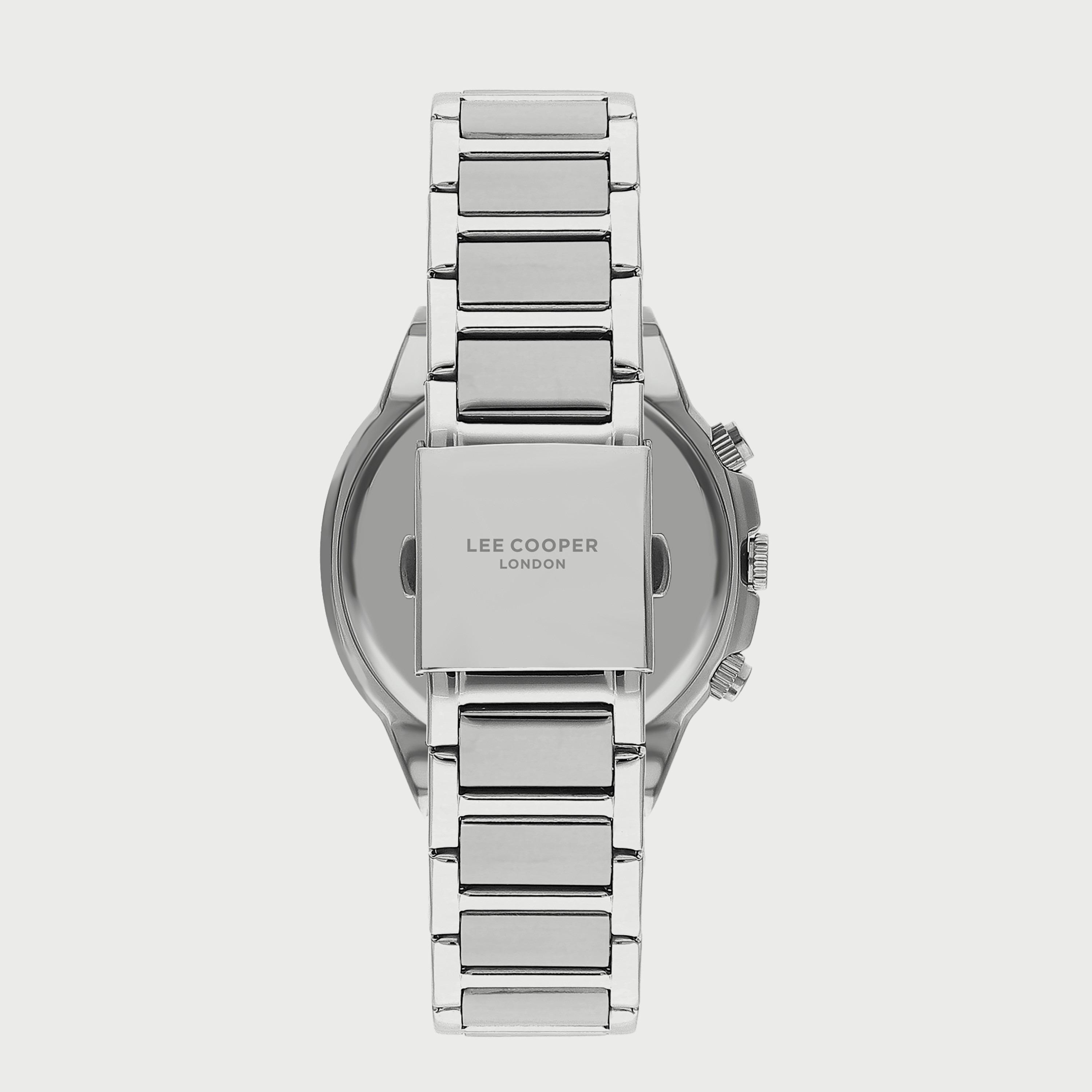  LC07431.350 ساعة لي كوبر للرجال بسوار فضي مع كرونوغراف معدني-men-watchesandjewellery-watches-image-3