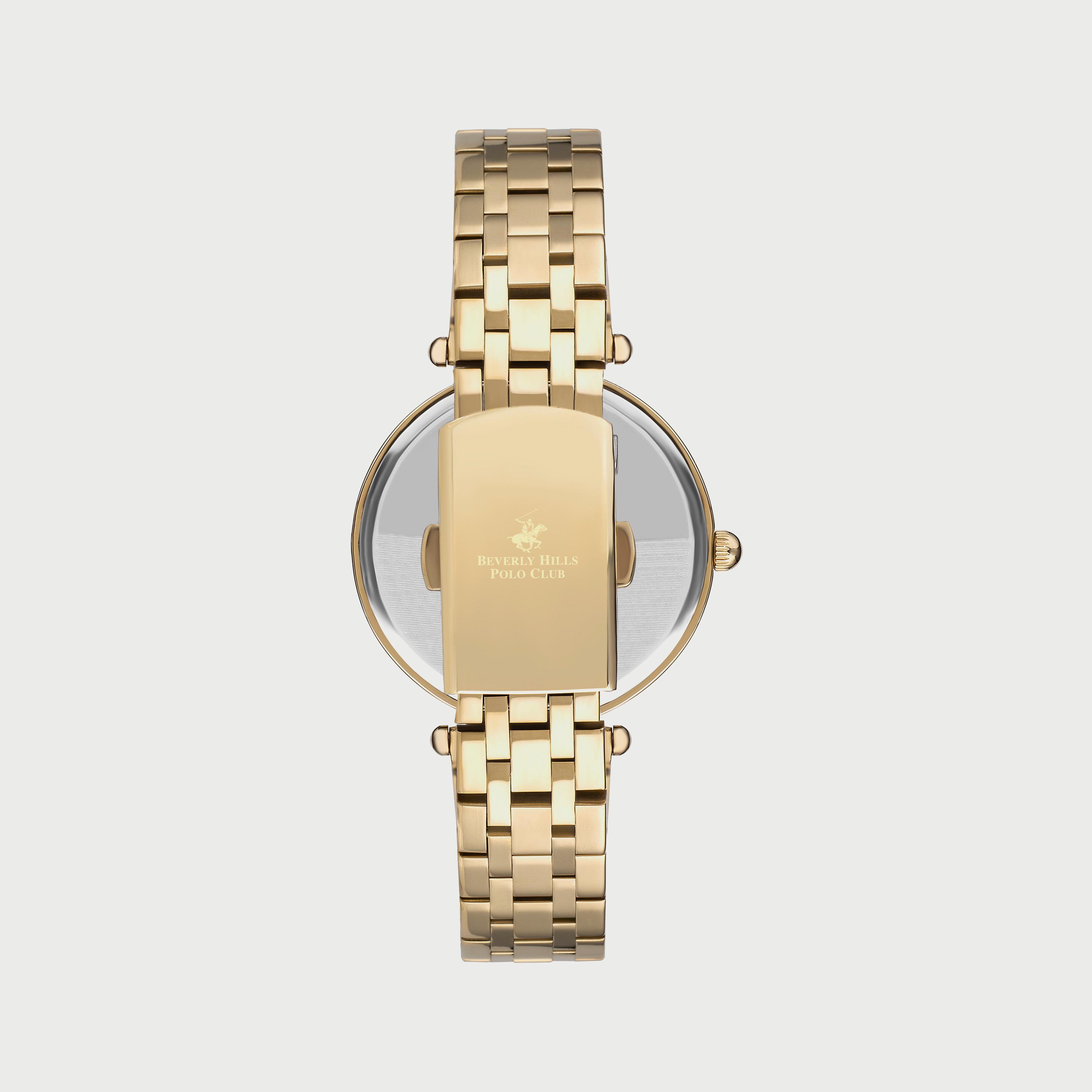 Beverly Hills Polo Club Women's Gold Analog Stainless Steel Strap Watch BP3256C.110-women-watchesandjewellery-watches-image-3
