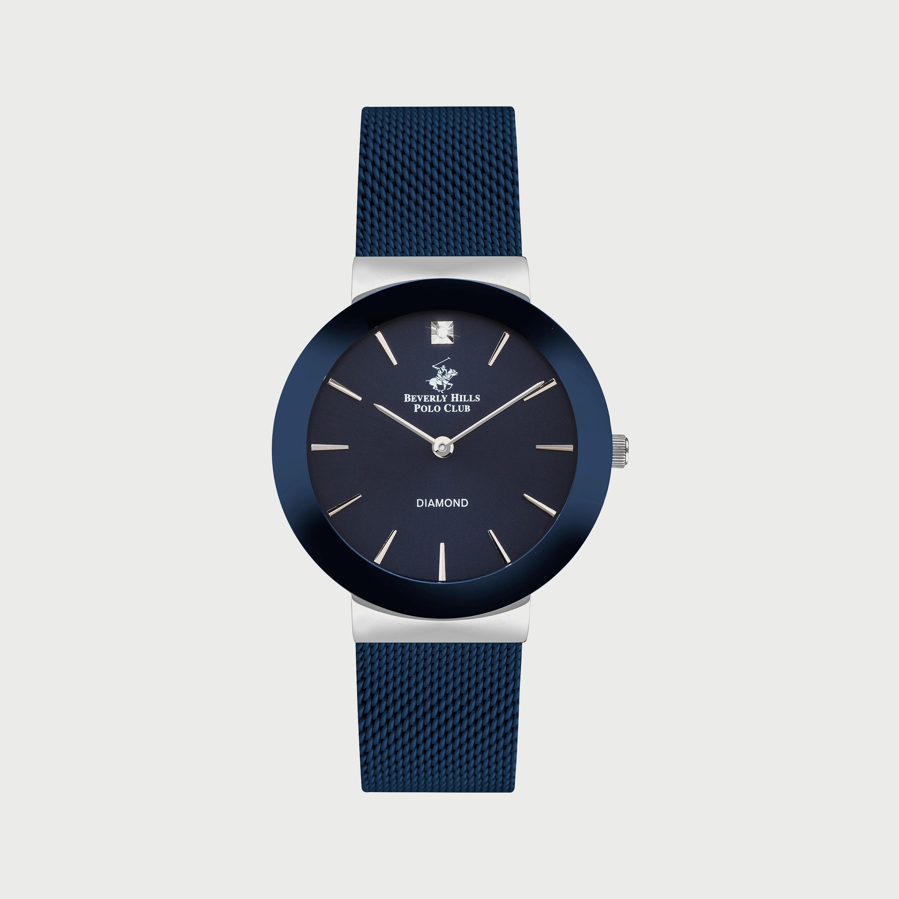 Beverly Hills Polo Club Women's Blue Analog Mesh Strap Watch BP3246X.390-women-watchesandjewellery-watches-image-1