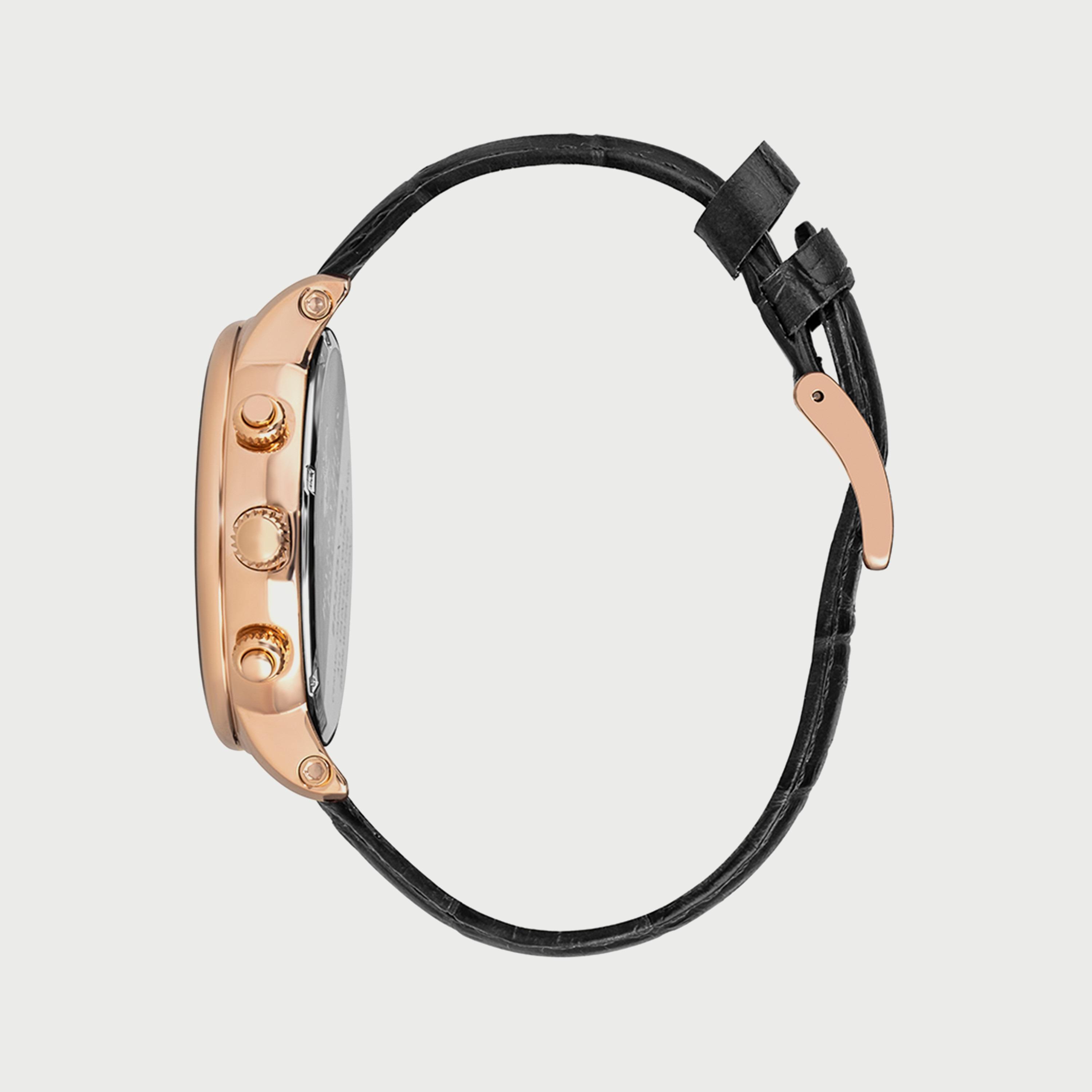 بيفرلي هيلز بولو كلوب ساعة للرجال كرونوغراف بسوار جلدي أسود BP3255X.451-men-watchesandjewellery-watches-image-2