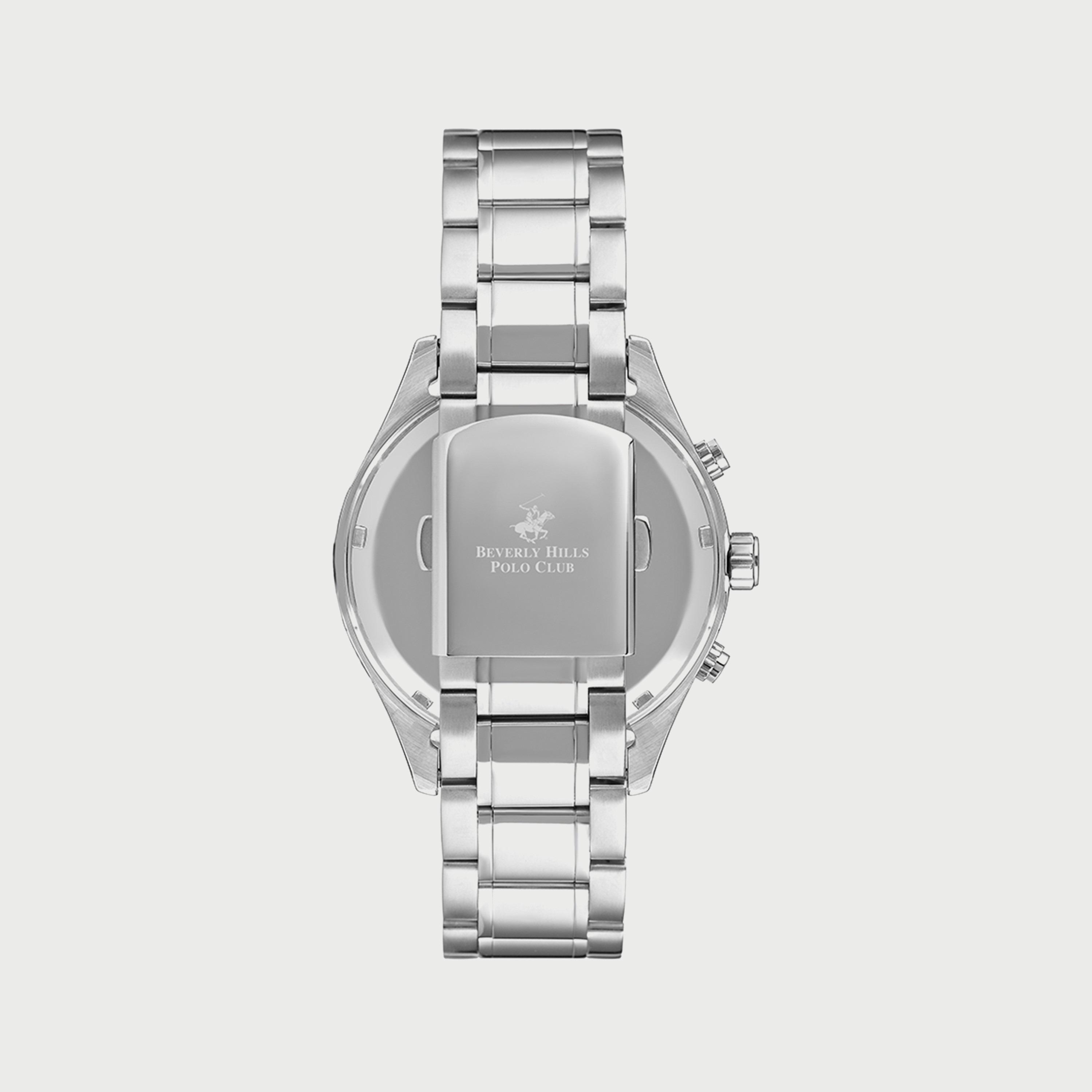 بيفرلي هيلز بولو كلوب ساعة للرجال كرونوغراف فضي بسوار ستانلس ستيل BP3281X.390-men-watchesandjewellery-watches-image-3