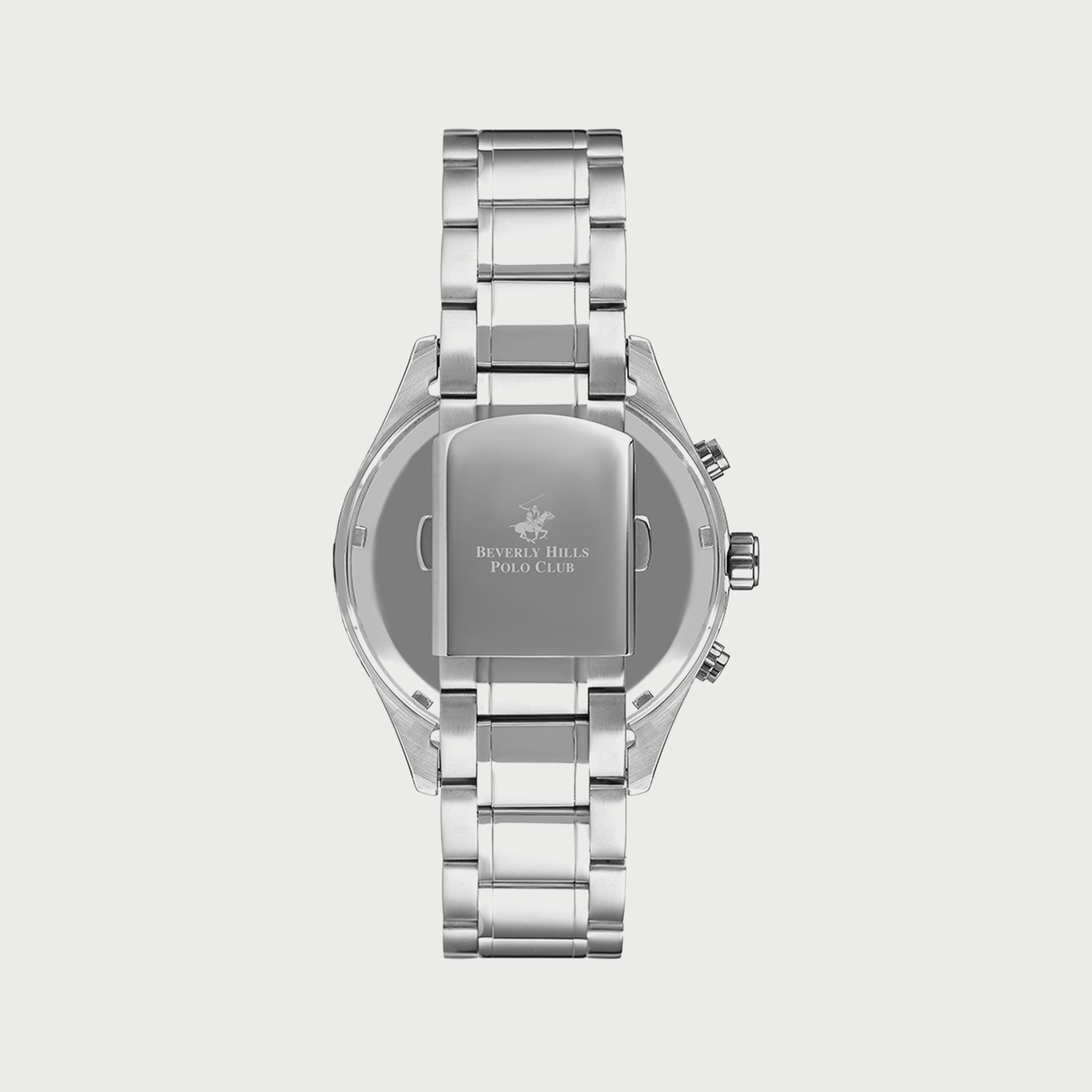  BP3281X.330 ساعة بيفرلي هيلز بولو كلوب ذو كرونوغراف بسوار ستانلس ستيل مع لون فضي للرجال -men-watchesandjewellery-watches-image-3