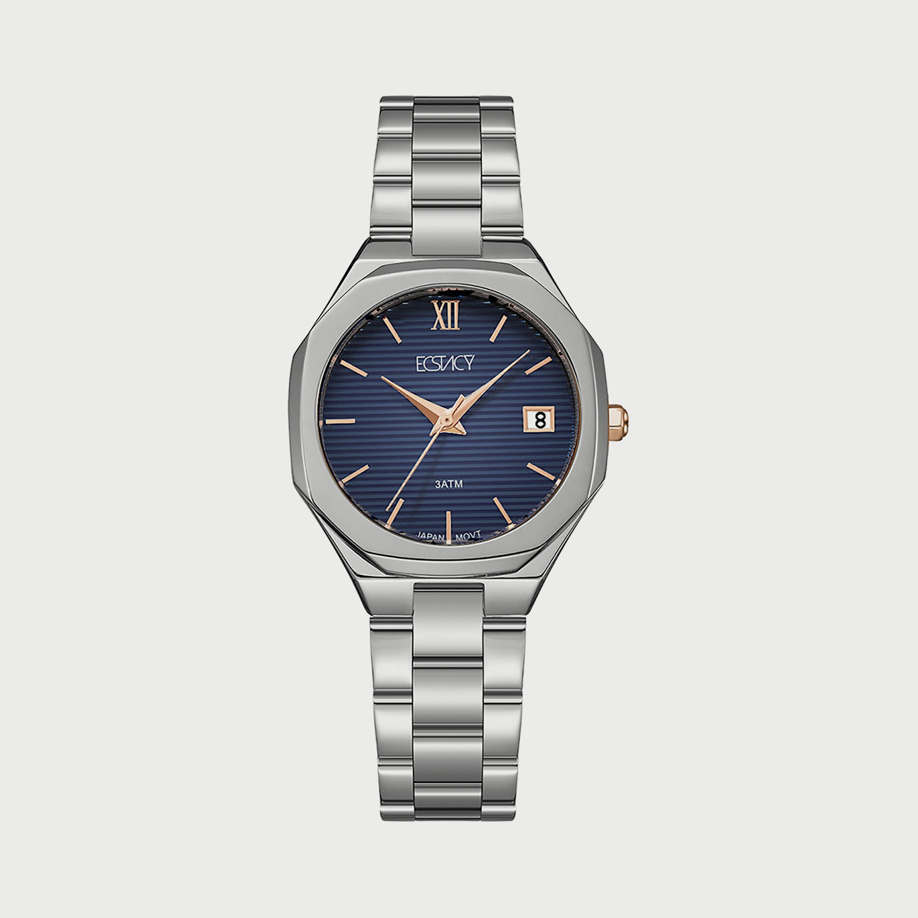  E22503-SBSN ساعة إكستاسي للنساء أنالوج بسوار الستانلس ستيل الفضي-women-watchesandjewellery-watches-image-1