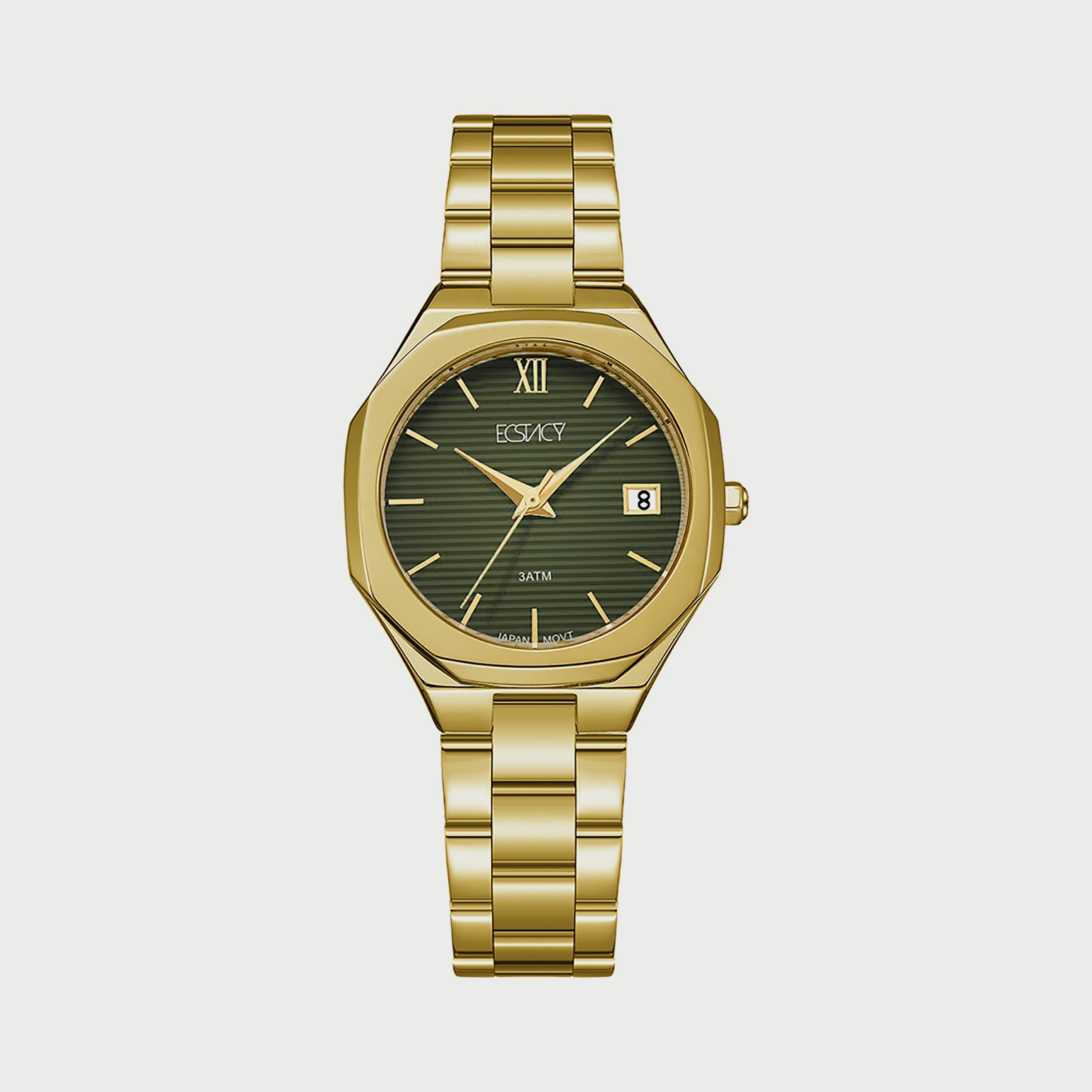  E22503-GBGG ساعة إكستاسي للنساء أنالوج بسوارالستانلس ستيل الذهبي-women-watchesandjewellery-watches-image-1