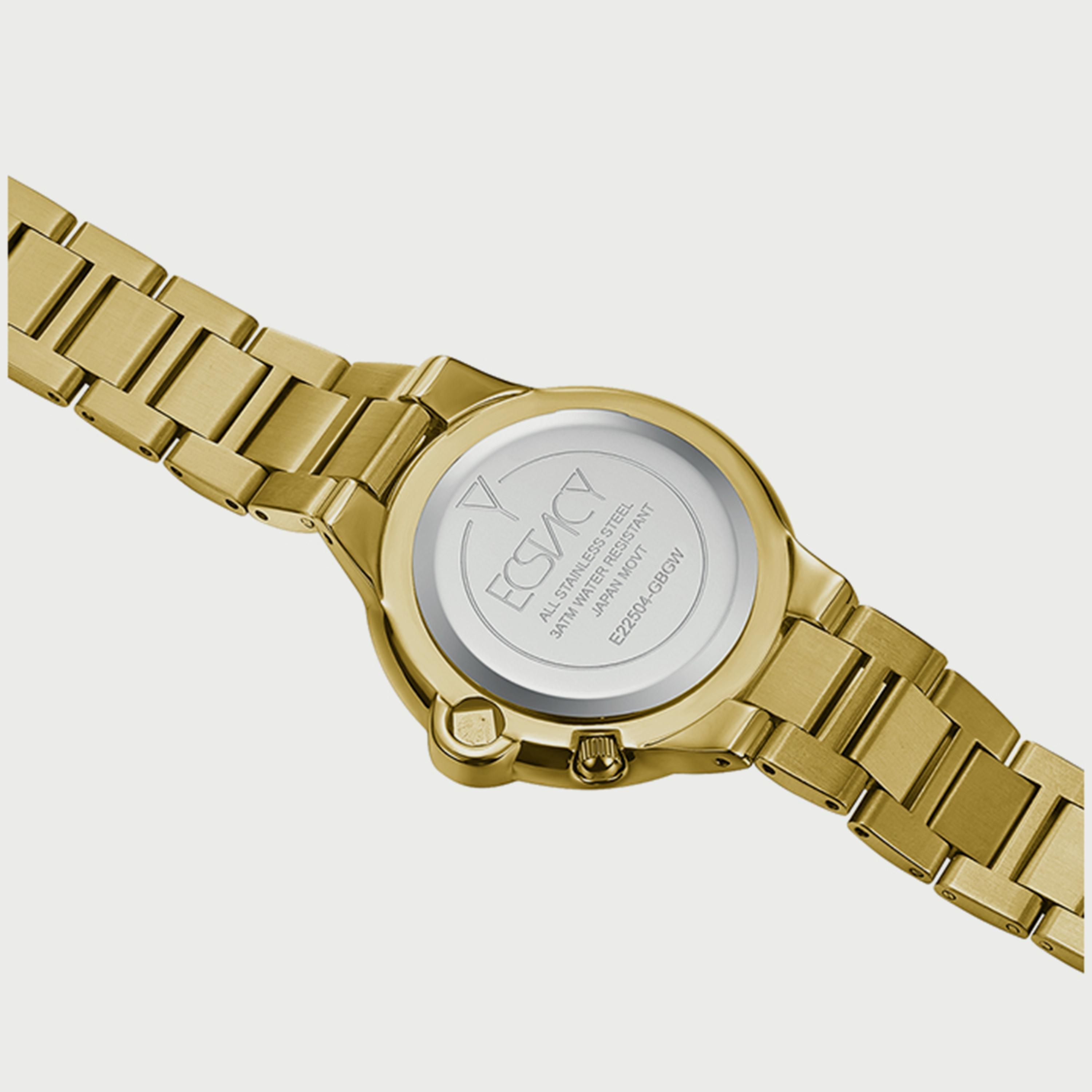  E22504-GBGW ساعة إكستاسي للنساء أنالوج بسوارالستانلس ستيل الذهبي-women-watchesandjewellery-watches-image-3