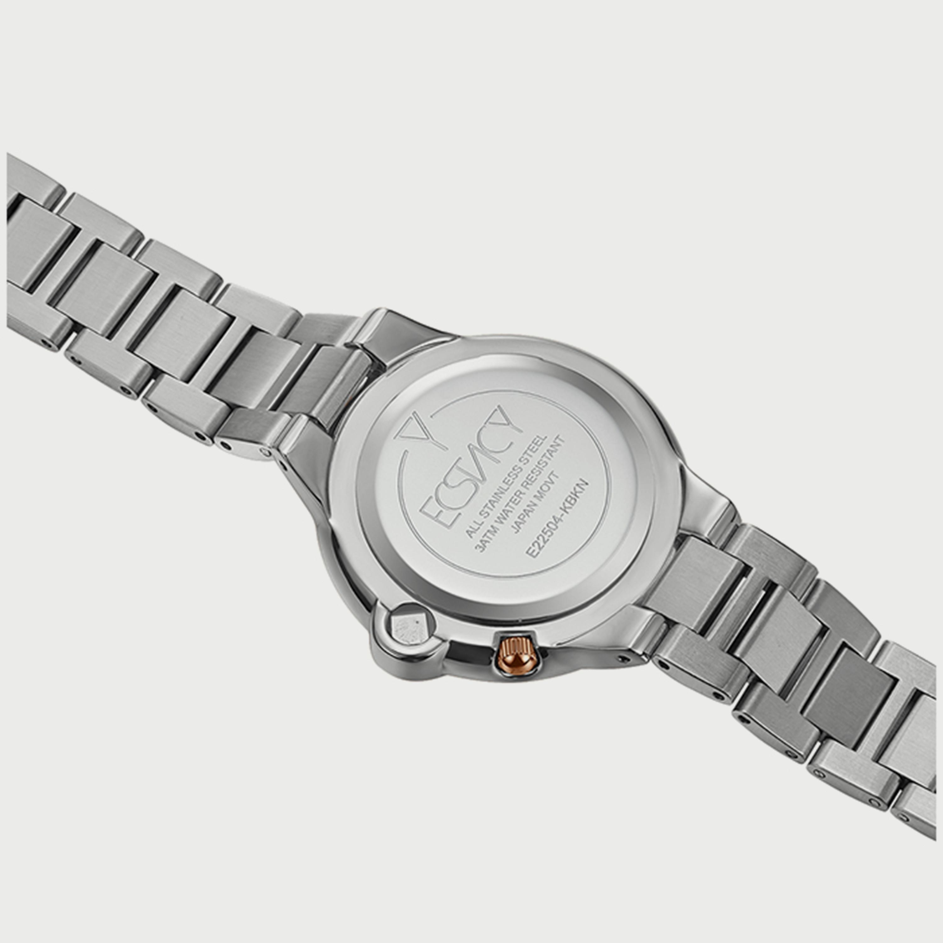  E22504-KBKN ساعة إكستاسي للنساء أنالوج بسوار من الستانلس ستيل الذهبي الوردي والفضي-women-watchesandjewellery-watches-image-3