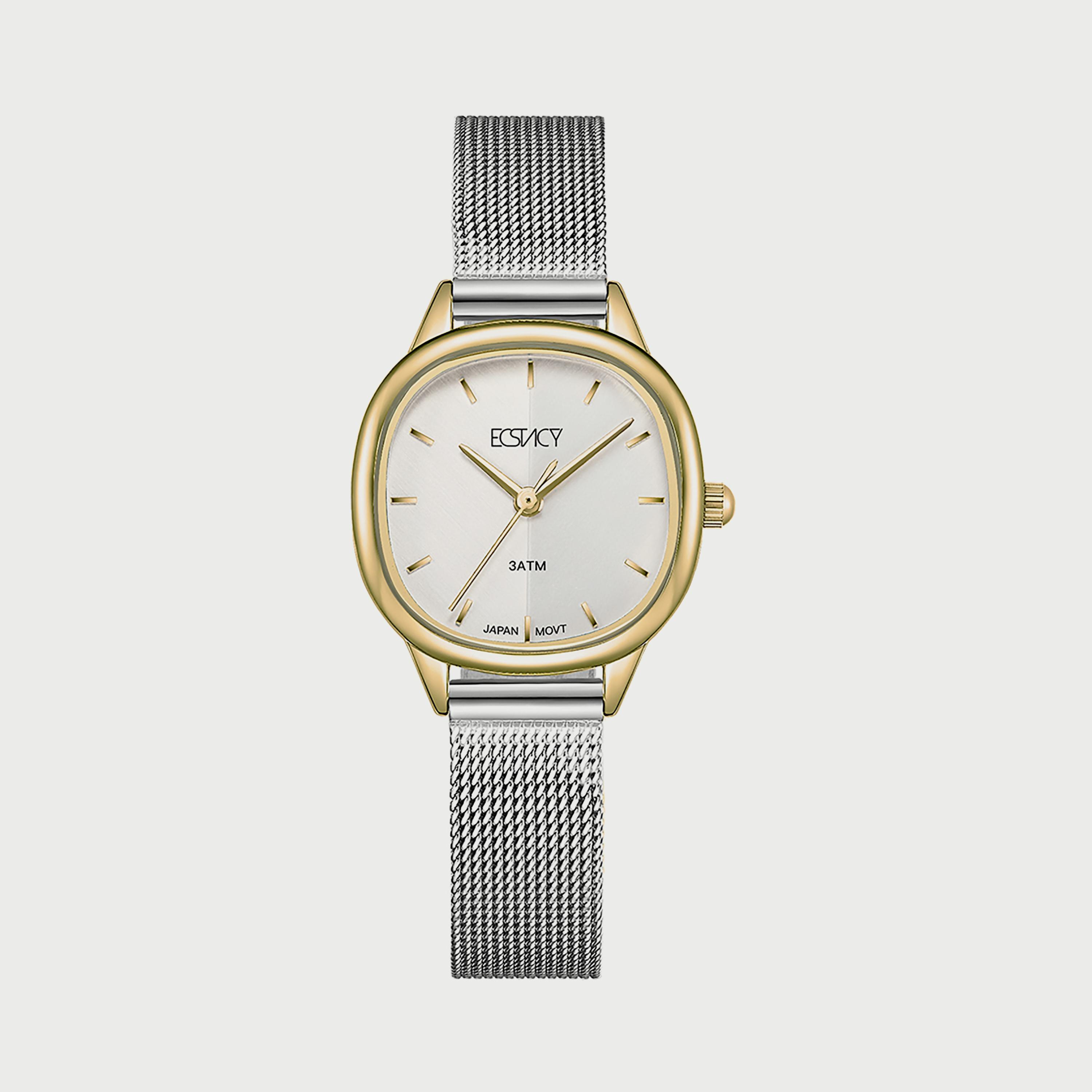 ساعة نسائية ذات انالوج من جيس بسوار من بي يو باللون الأزرق | GW0587L2-women-watchesandjewellery-watches-image-1