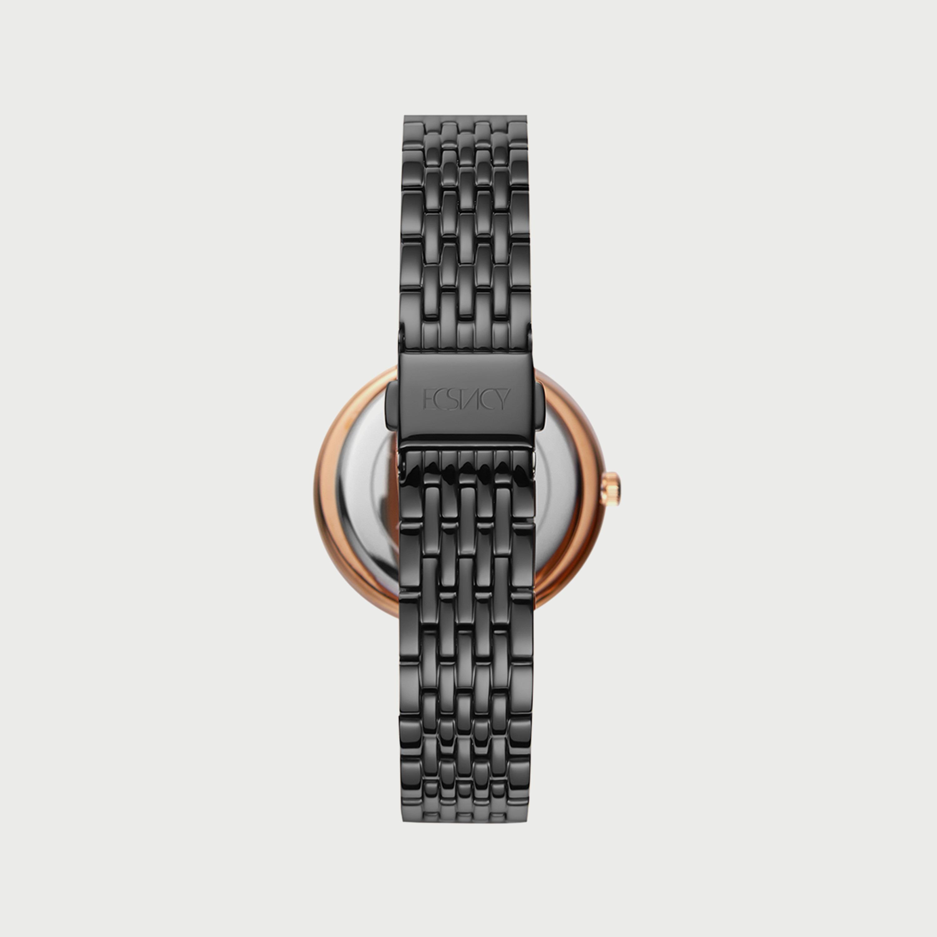ساعة اكستاسي للنساء بسوار من الستانلس ستيل انالوج بعقارب معدنية طراز E8513-KBXMB-women-watchesandjewellery-watches-image-3