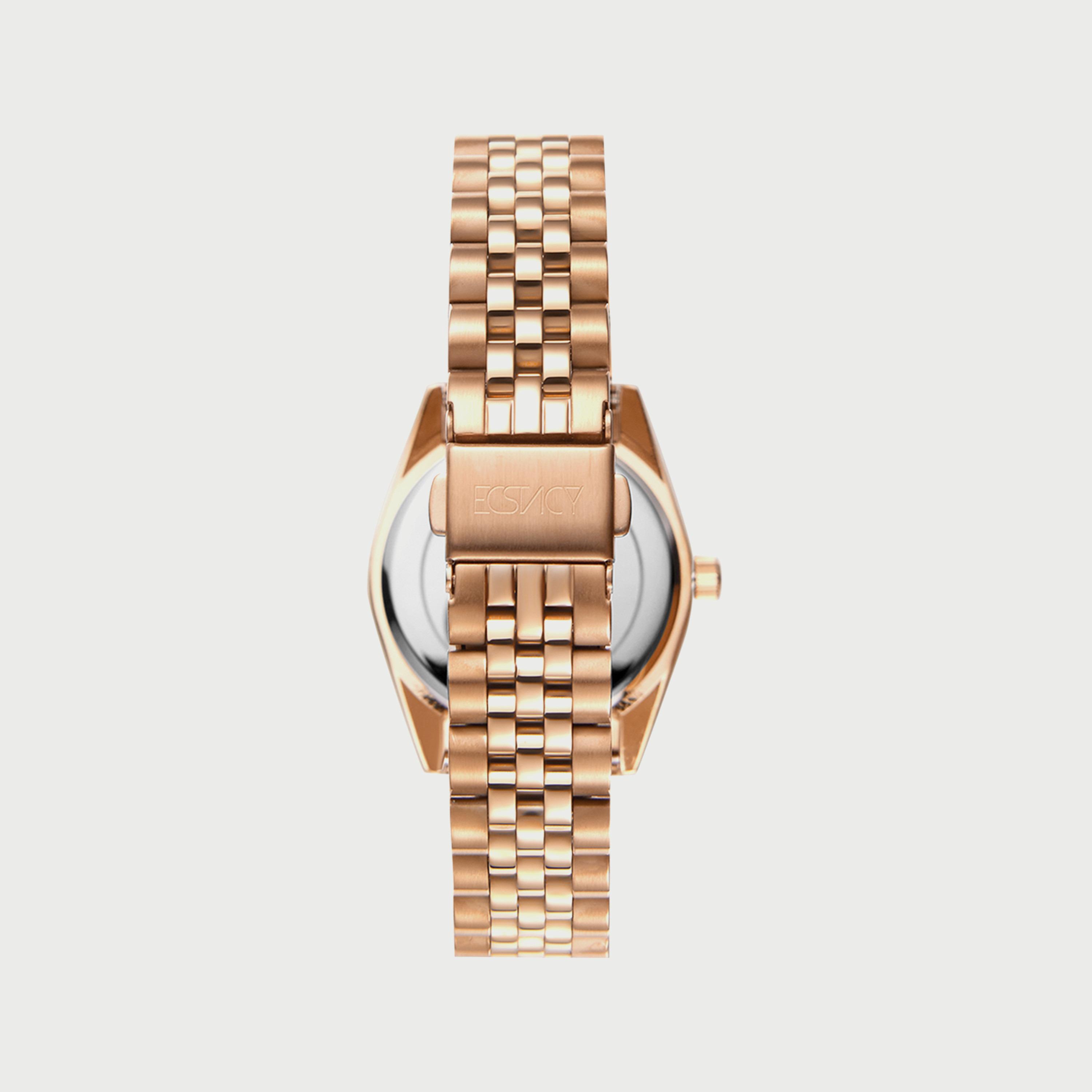 ساعة اكستاسي للنساء بلون ذهبي وردي وبسوار ستانلس ستيل E22502-RBKMX-women-watchesandjewellery-watches-image-3