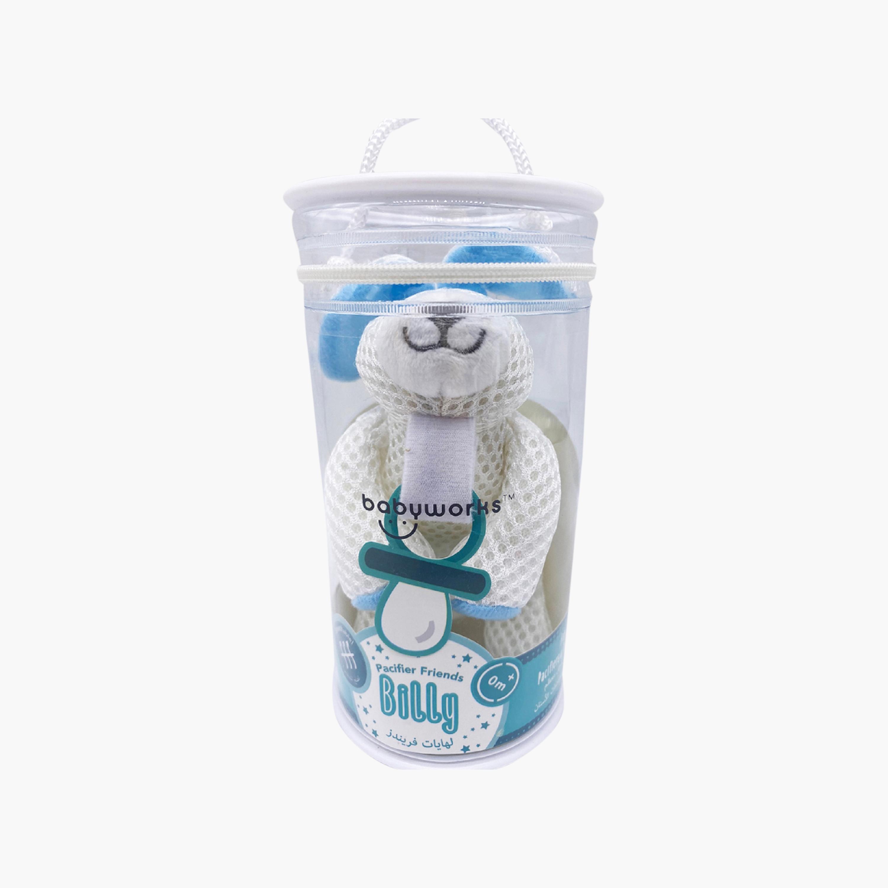 Babyworks Billy Pacifier Soft Toy-baby-feeding-pacifiers-image-3