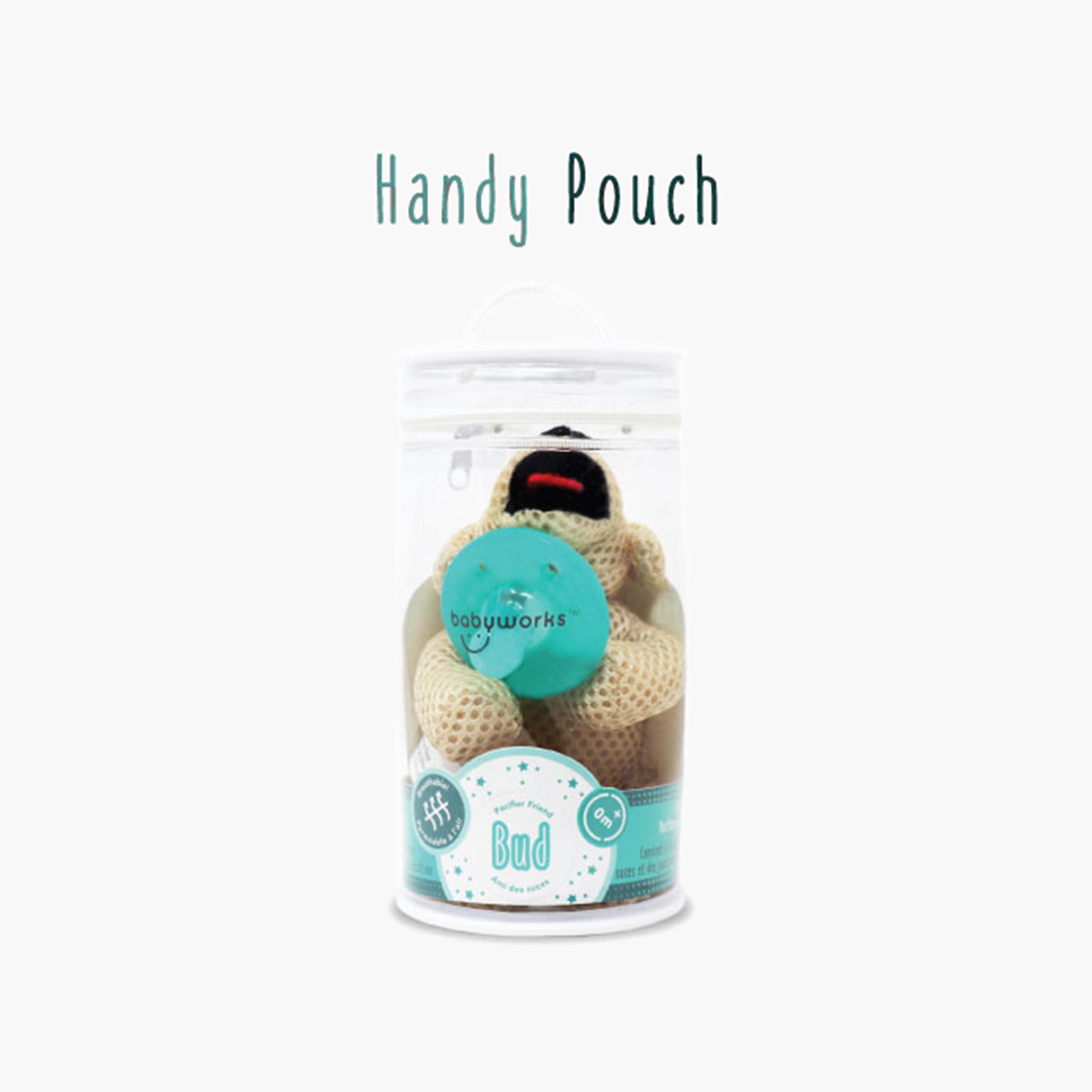 لهاية مع رفيق اللهاية بتصميم كلب من بيبي ووركس-baby-feeding-pacifiers-image-2