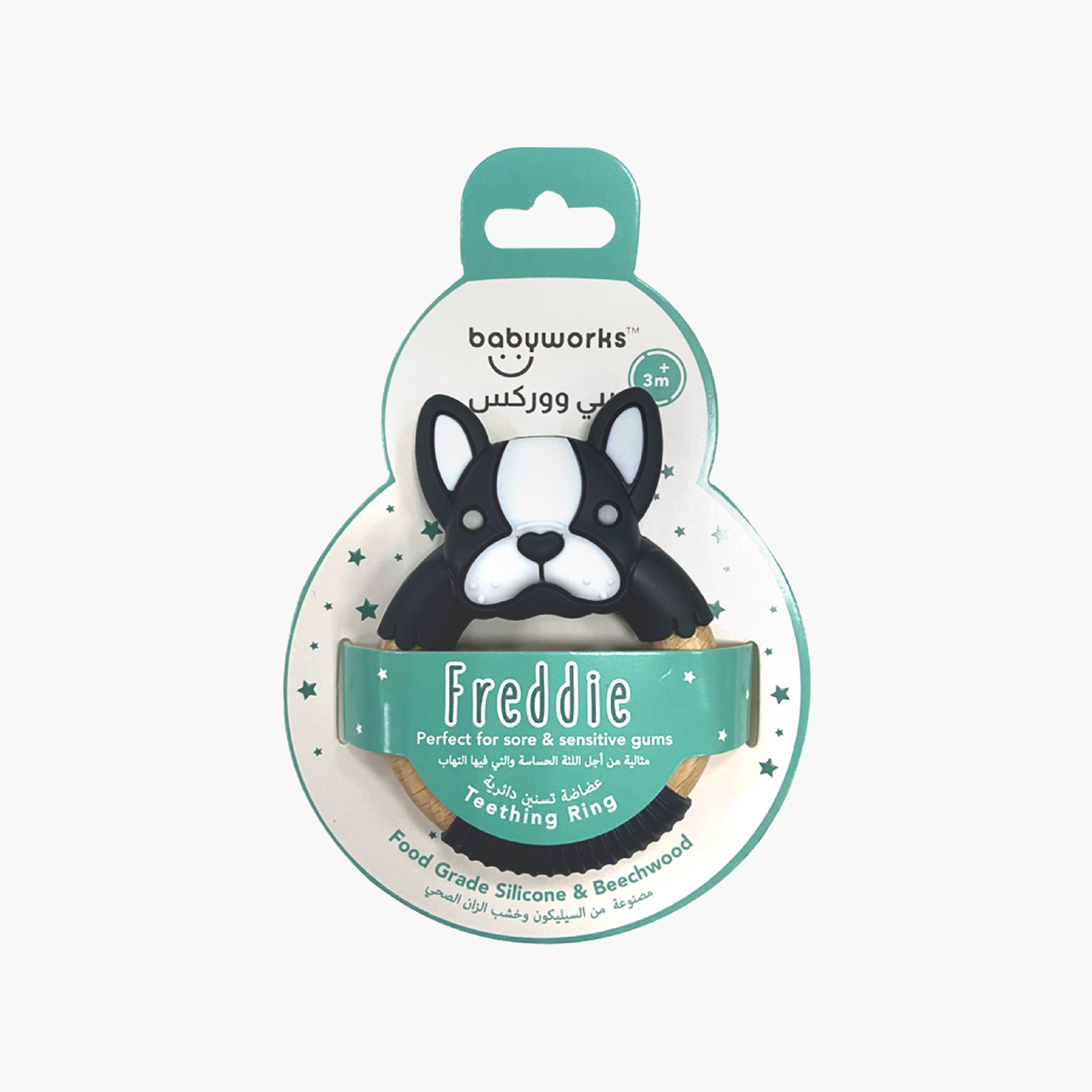 حلقة تسنين فريدي من بيبي ووركس-baby-feeding-teethers-image-2