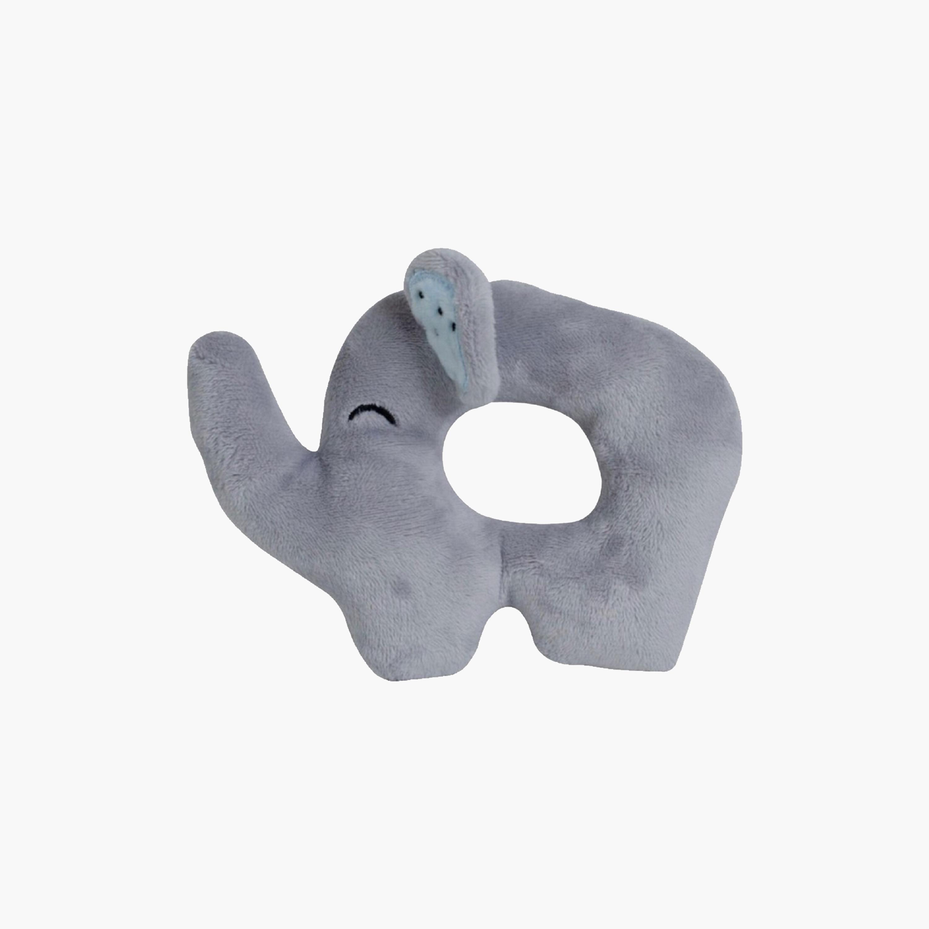 Babyworks Elly Elephant Cuddle Rattle-toys-babyandtoddlertoys-rattlesandteethers-image-1