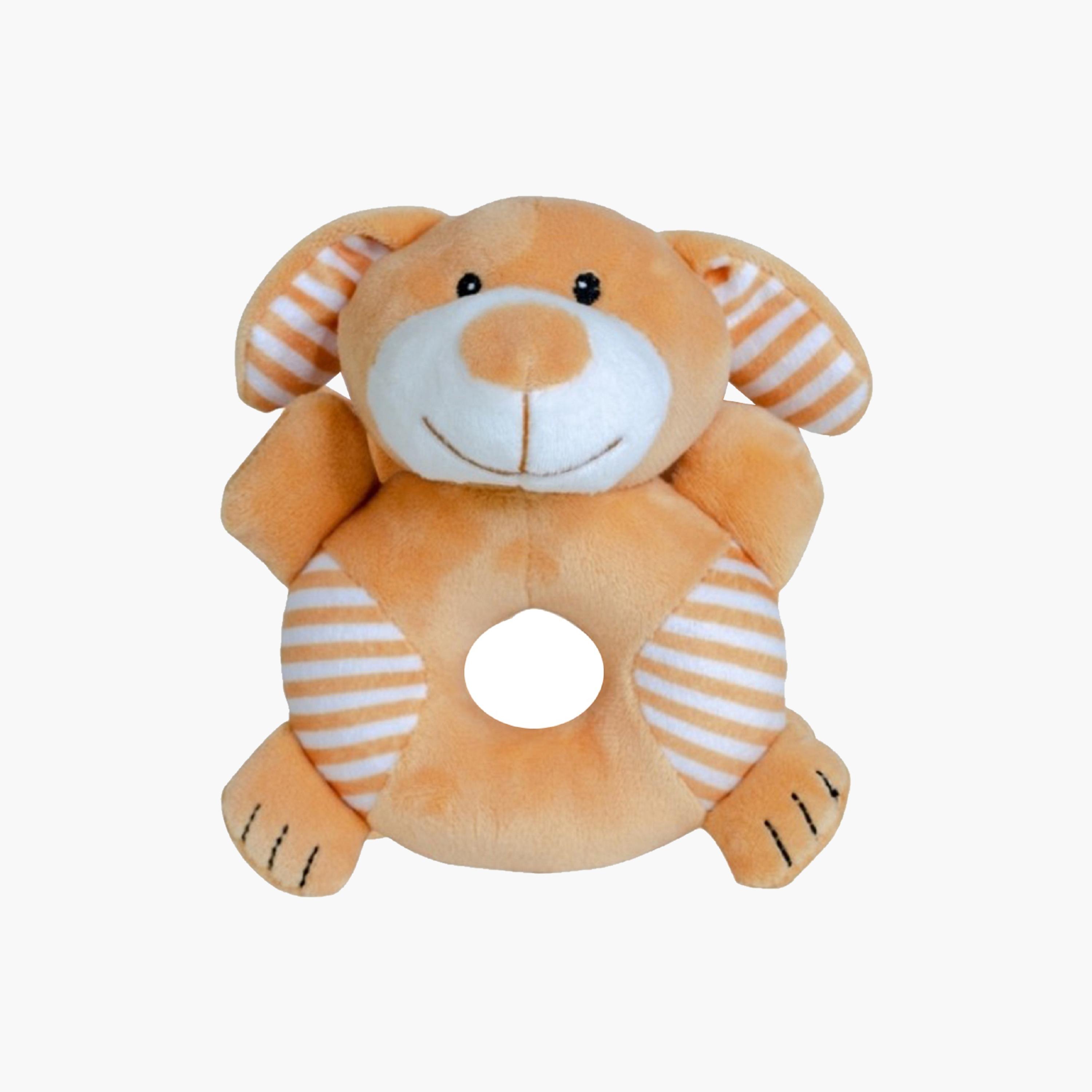 خشخيشة كلب ساندي كادل من بيبي وركس بيبي بيبي-toys-babyandtoddlertoys-rattlesandteethers-image-1