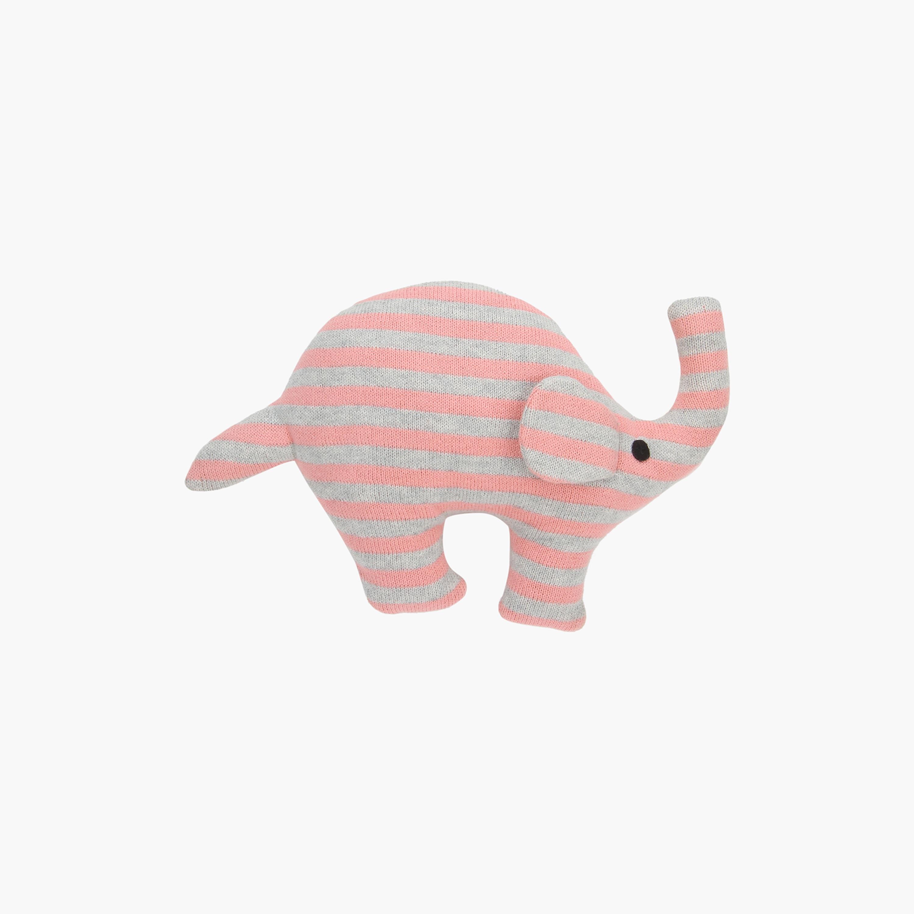Pluchi Knitted Cotton Blanket and Sophia Elephant Toy Set-baby-nursery-blanketsandswaddles-blanketsandquilts-image-3