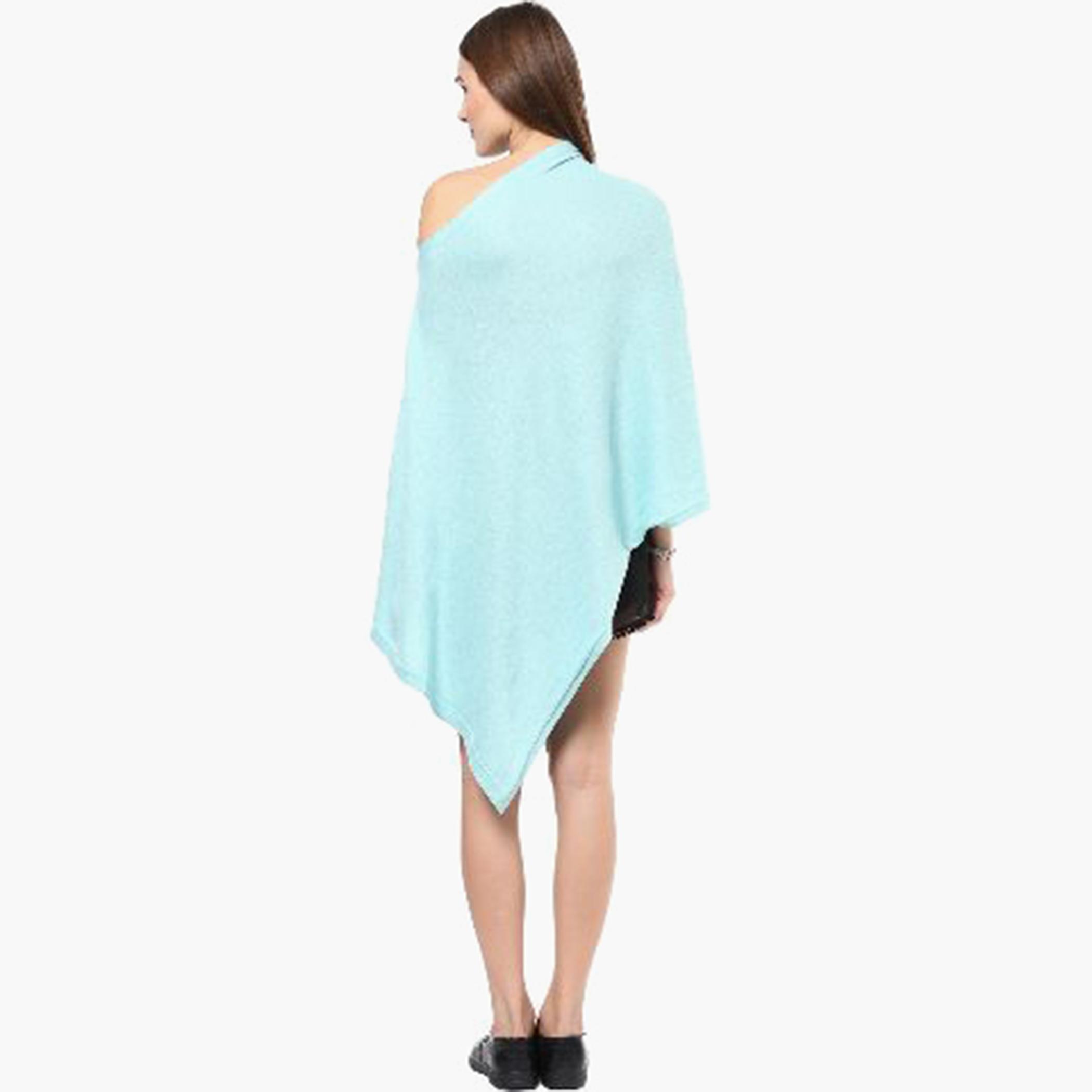 Pluchi Solid Maternity Poncho-women-clothing-maternity-tops-image-2