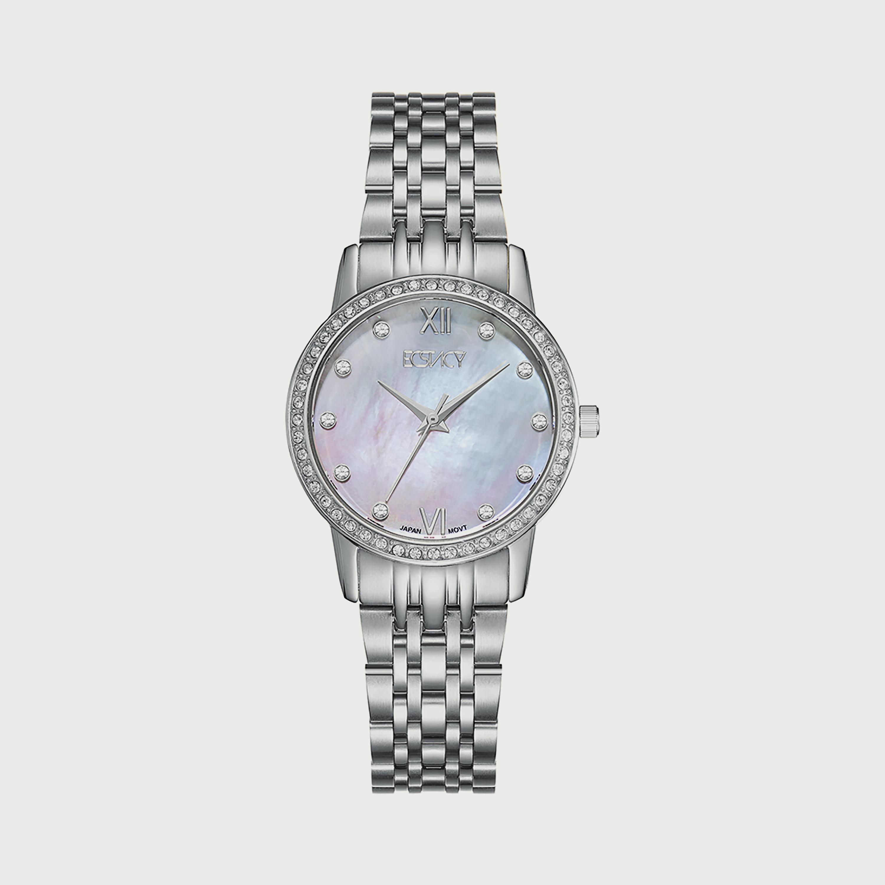 Ecstacy Women's Silver Analog Stainless Steel Strap Watch E9517-SBSM-women-watchesandjewellery-watches-image-1