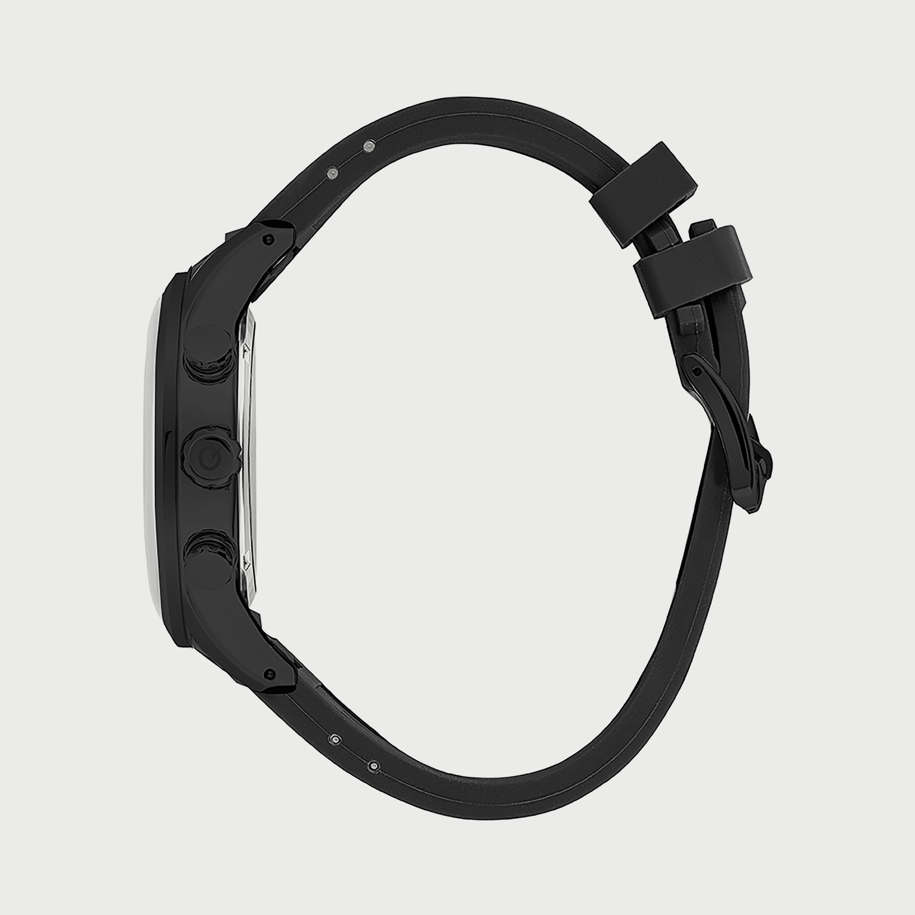 ADG678.661 ساعة من كوانتوم للرجال مزود بسوار سيليكون كرونوغراف أسود-men-watchesandjewellery-watches-image-2
