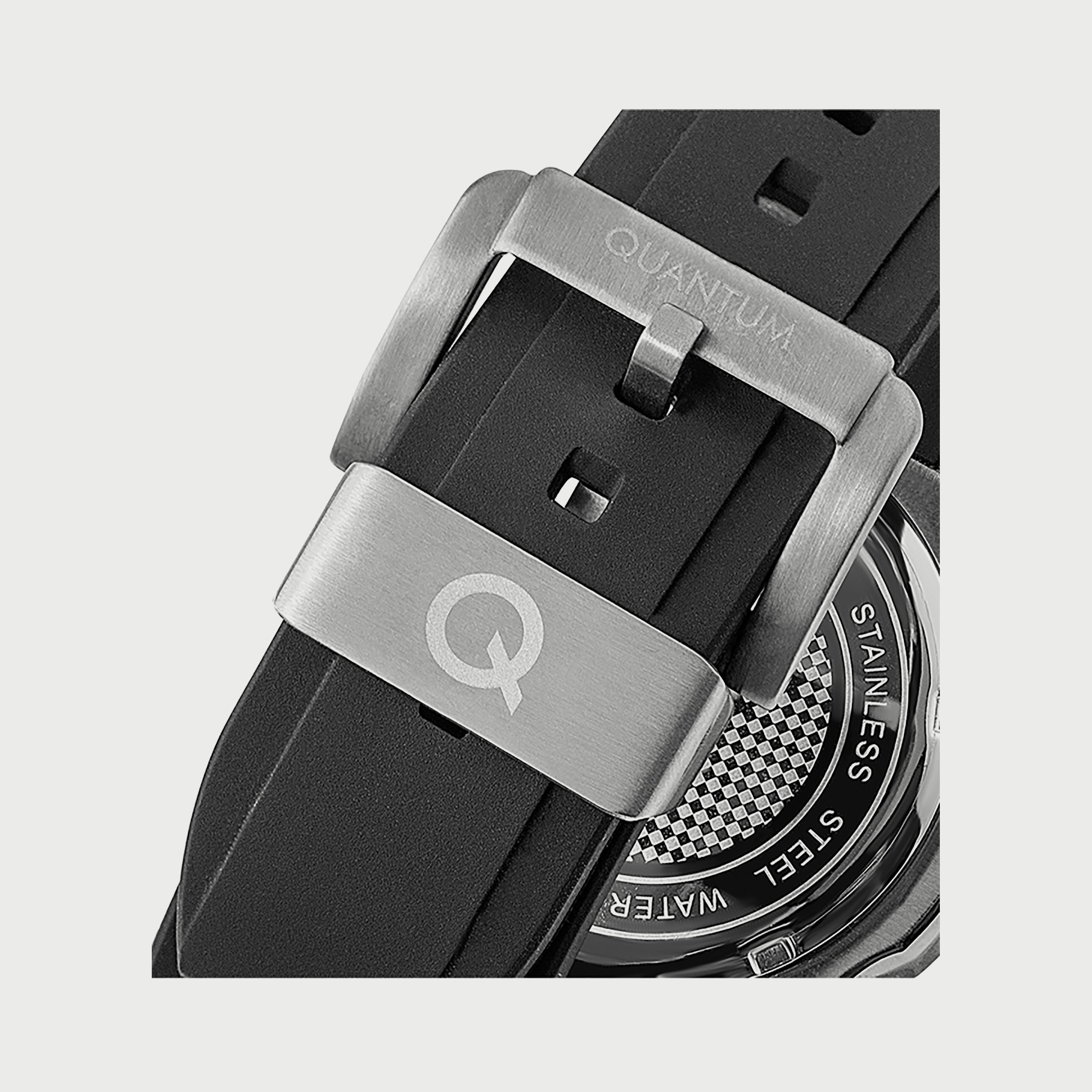 Quantum Men's Black Chronograph Silicone Strap Watch HNG819.351-men-watchesandjewellery-watches-image-3
