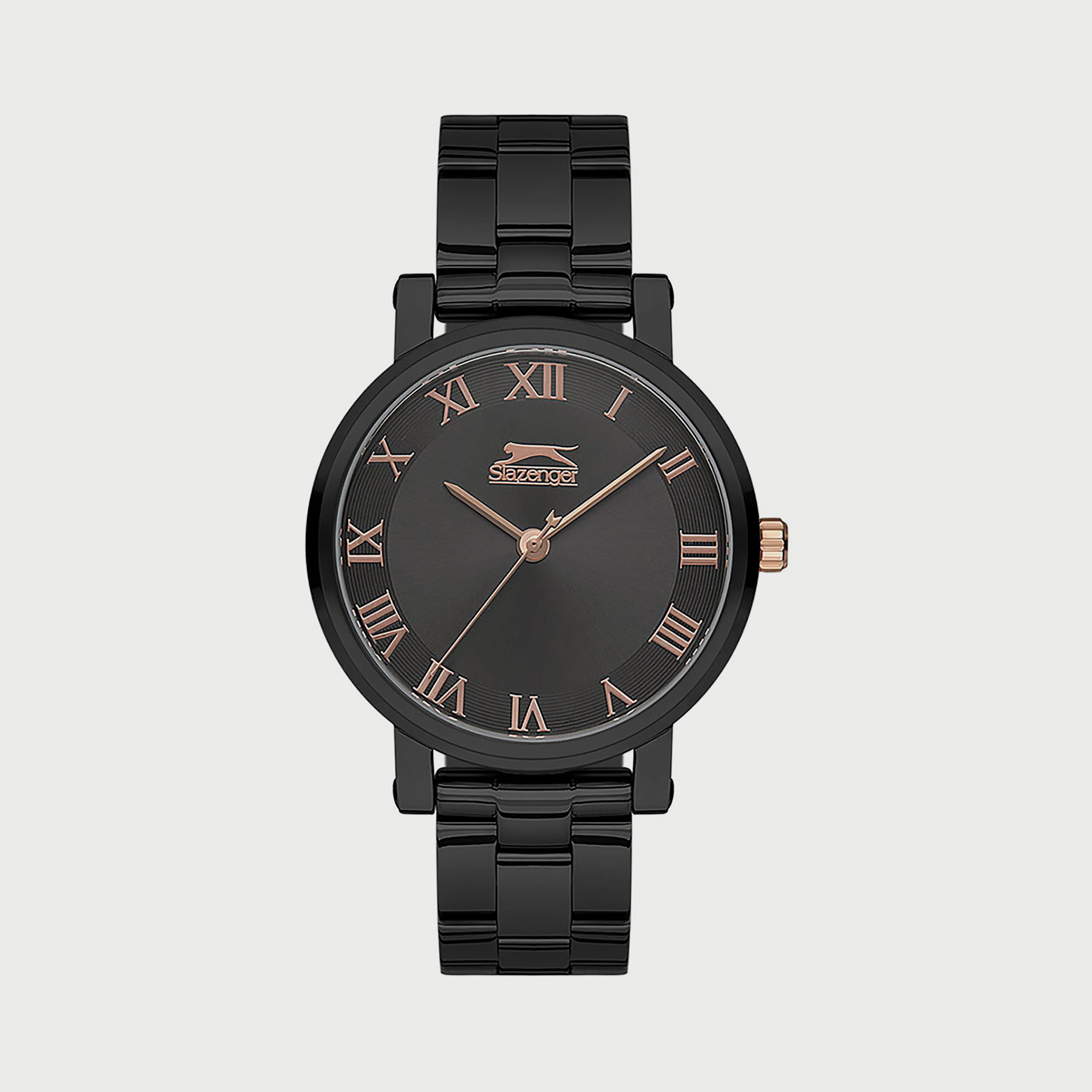  SL.9.6145.3.02 ساعة سلازنجر للنساء أنالوج مزود بحزام الستانلس ستيل أسود-women-watchesandjewellery-watches-image-1