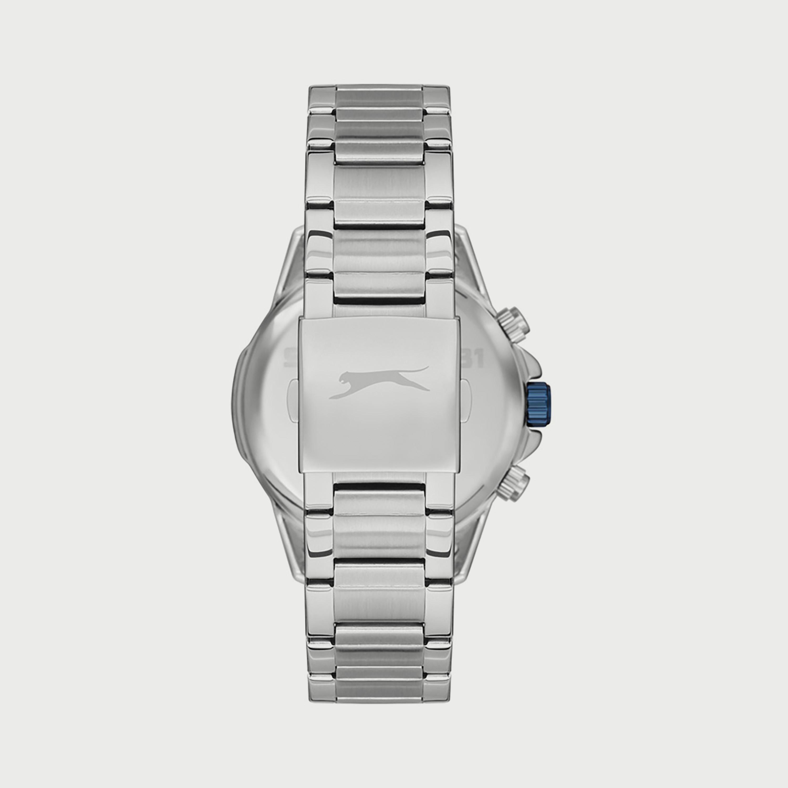  SL.9.6526.2.04 ساعة من سلازنجر للرجال كرونوغراف مزود بحزام من الستالس ستيل الفضي-men-watchesandjewellery-watches-image-3