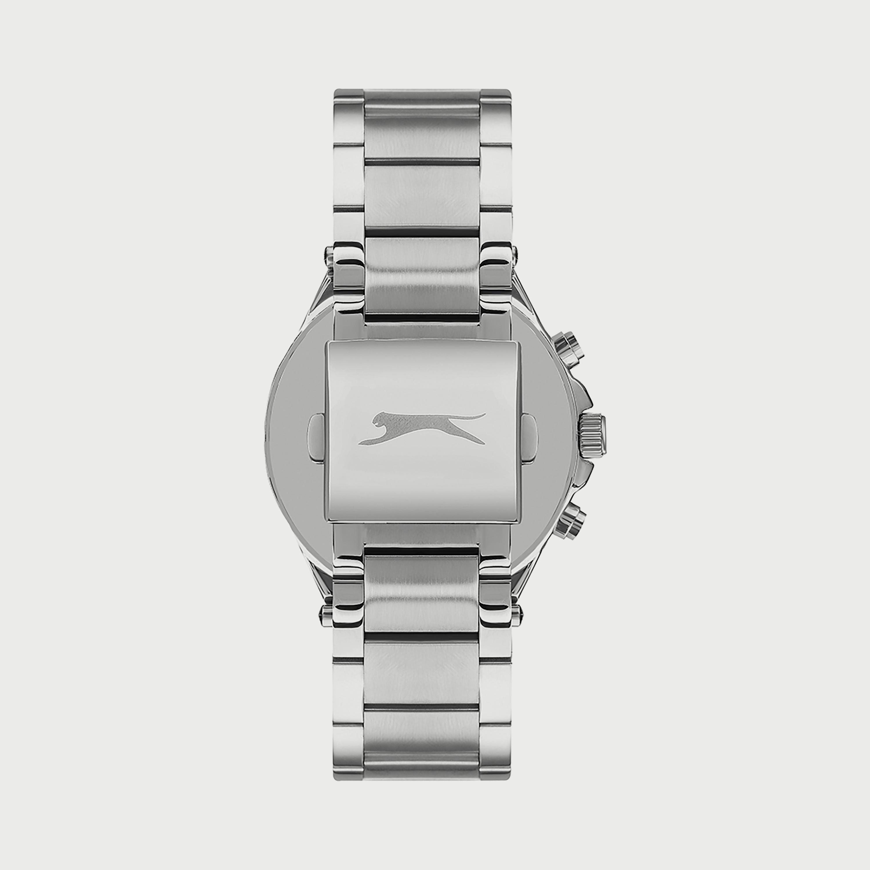  SL.9.6557.2.01 ساعة من سلازنجر للرجال كرونوغراف مزود بحزام من الستالس ستيل الفضي-men-watchesandjewellery-watches-image-3